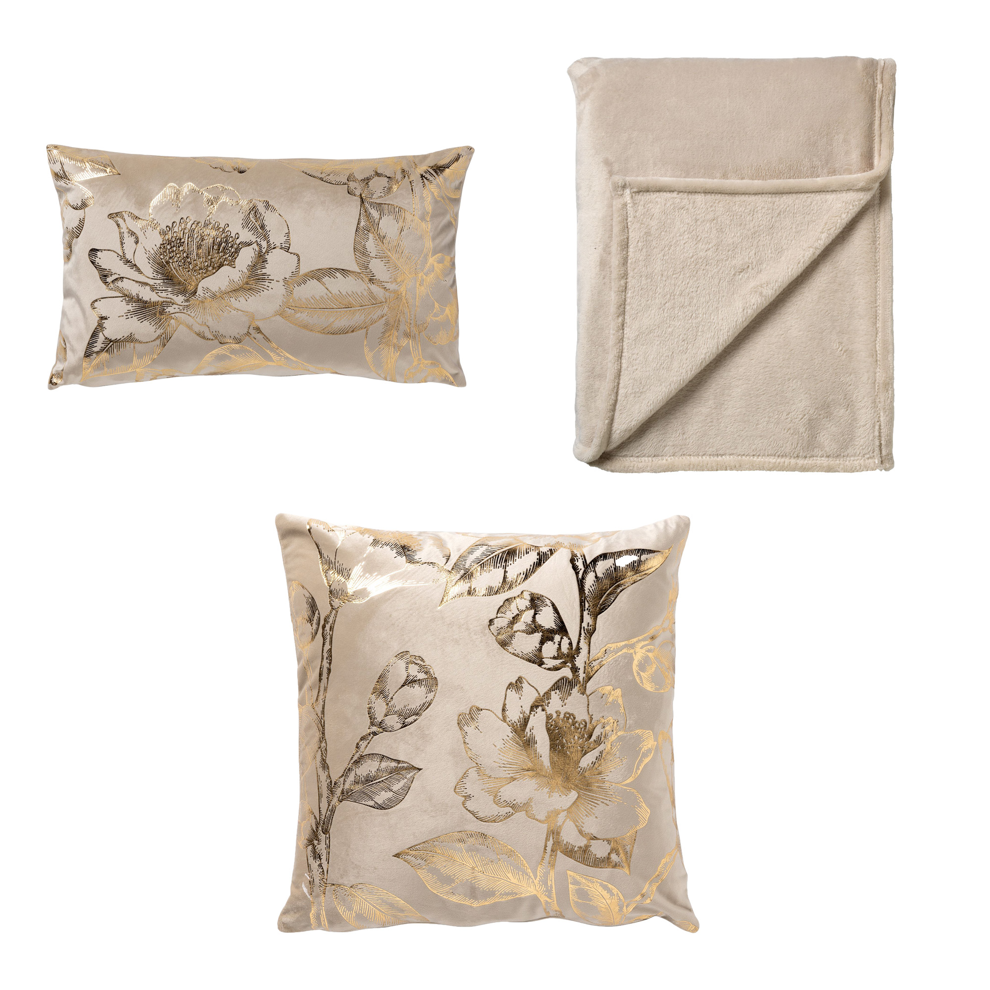 VOORDEELSET AVERY BEIGE - Set van 3 stuks - Avery & Ava & Charlie - Pumice Stone - beige