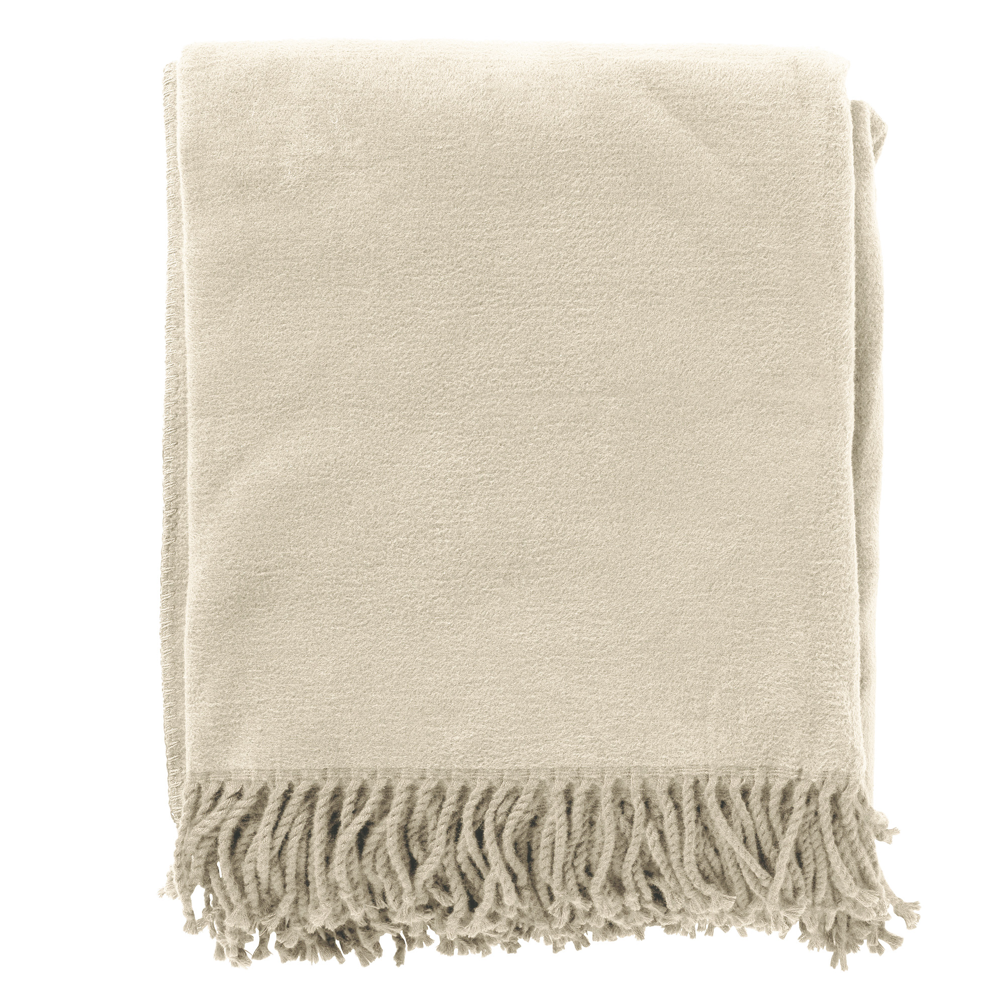 ANNABELLA |  Plaid | 150x200 cm Pumice Stone | Beige | Uni | Hoii | 60% Katoen 40% Acryl