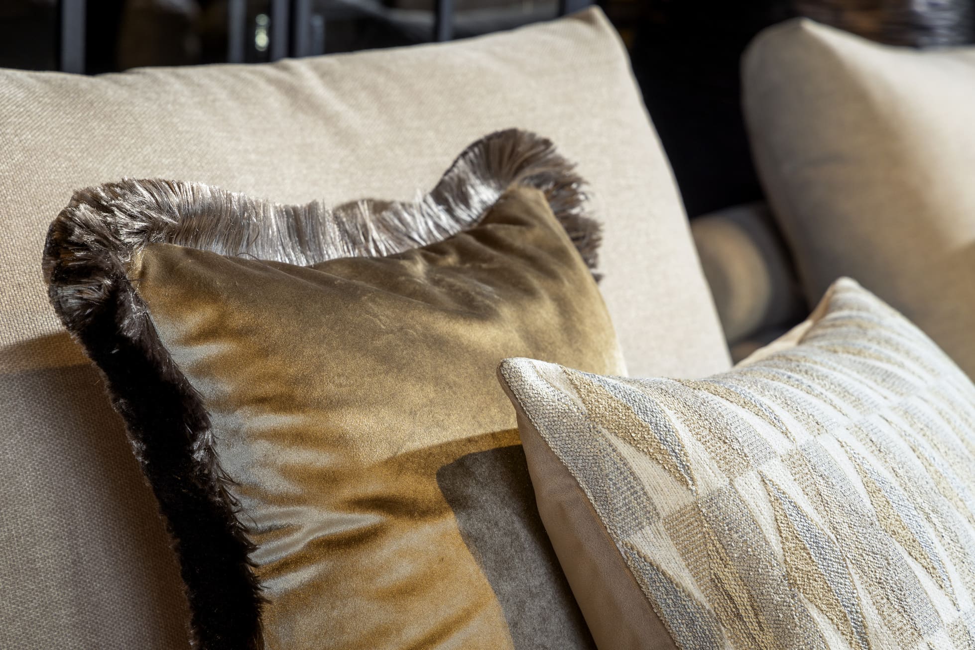 MARENT | sierkussen 40x60 cm | White Pepper | beige | Hoii