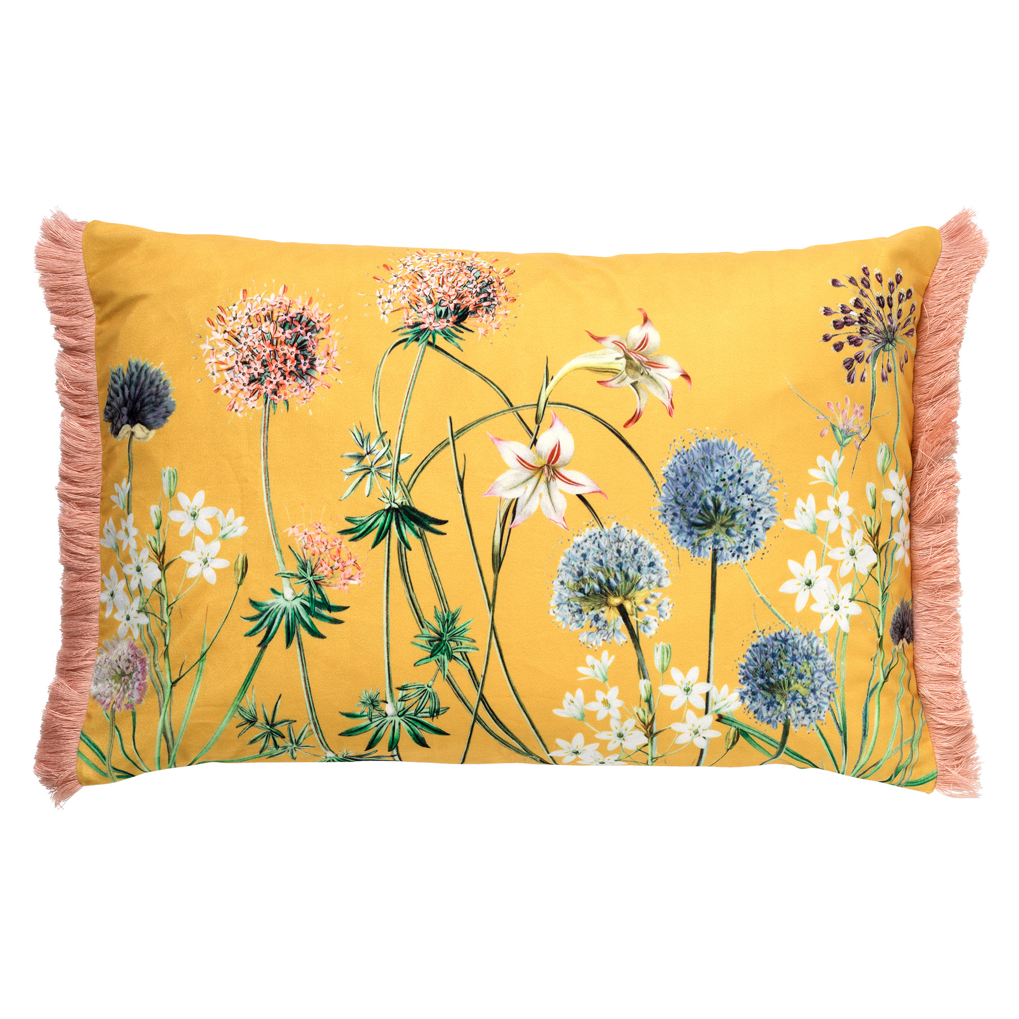 BLOOM - Sierkussen met bloemenpatroon Golden Glow 40x60 cm BLOOM - Sierkussen met bloemenpatroon Golden Glow 40x60 cm