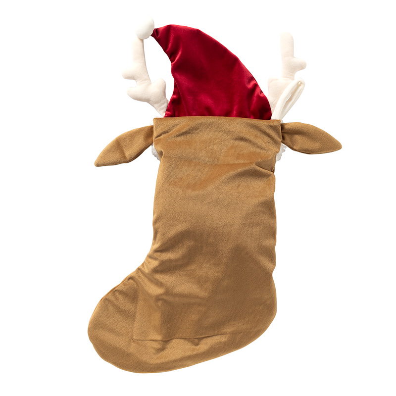 RUDOLPH REINDEER - Kerstsok - Tobacco Brown
