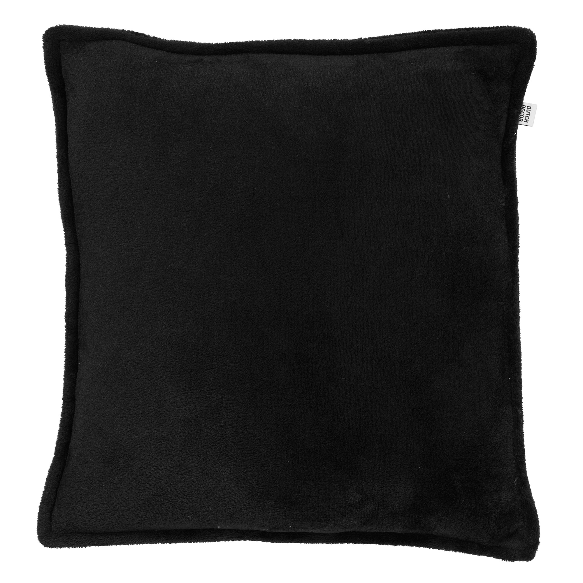 Reizende handelaar radar Stralend CILLY - Kussenhoes fleece 45x45 cm - Raven - zwart | KUSSENHOES |  DDL0212000654