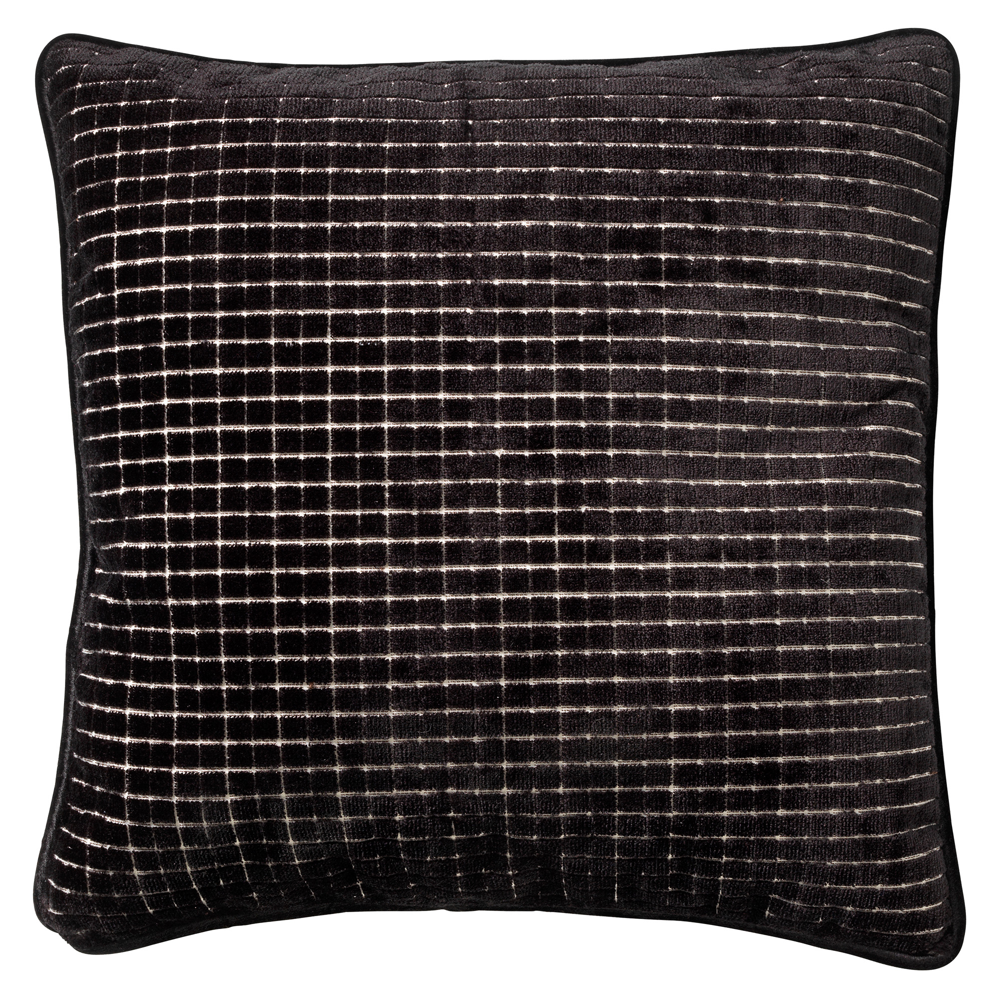 BINK - Sierkussen velvet Raven 45x45 cm - zwart