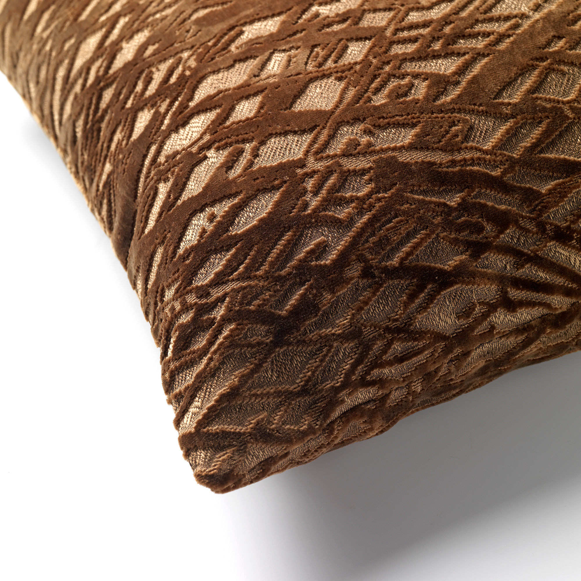 NICOLA | Cushion | 45x45 cm Tobacco Brown | Brown | Hoii | With luxury inner cushion