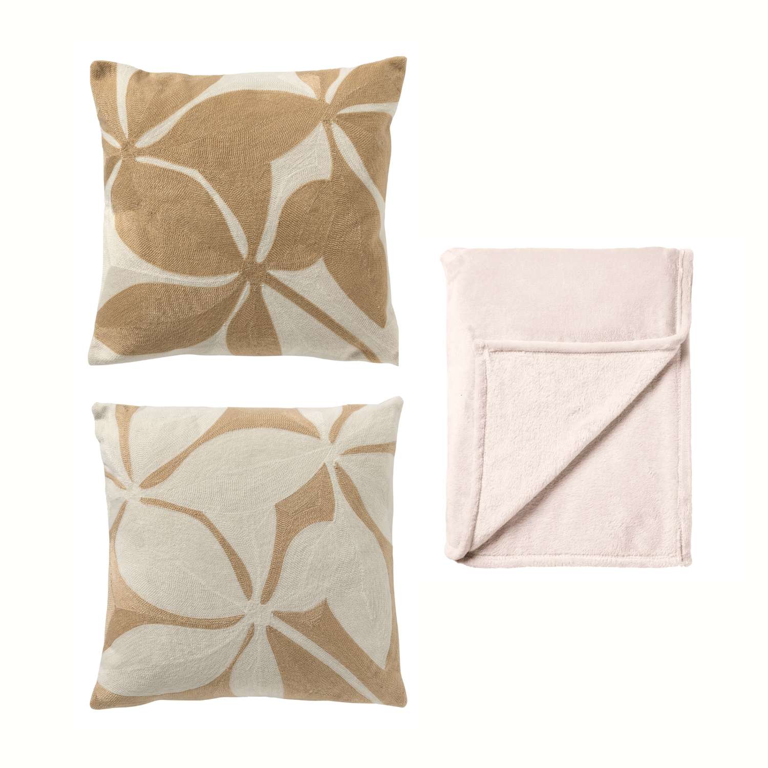 VOORDEELSET ELIN BEIGE - Set van 3 stuks  - Elin & Billy - Snow White - Semolina - wit/beige