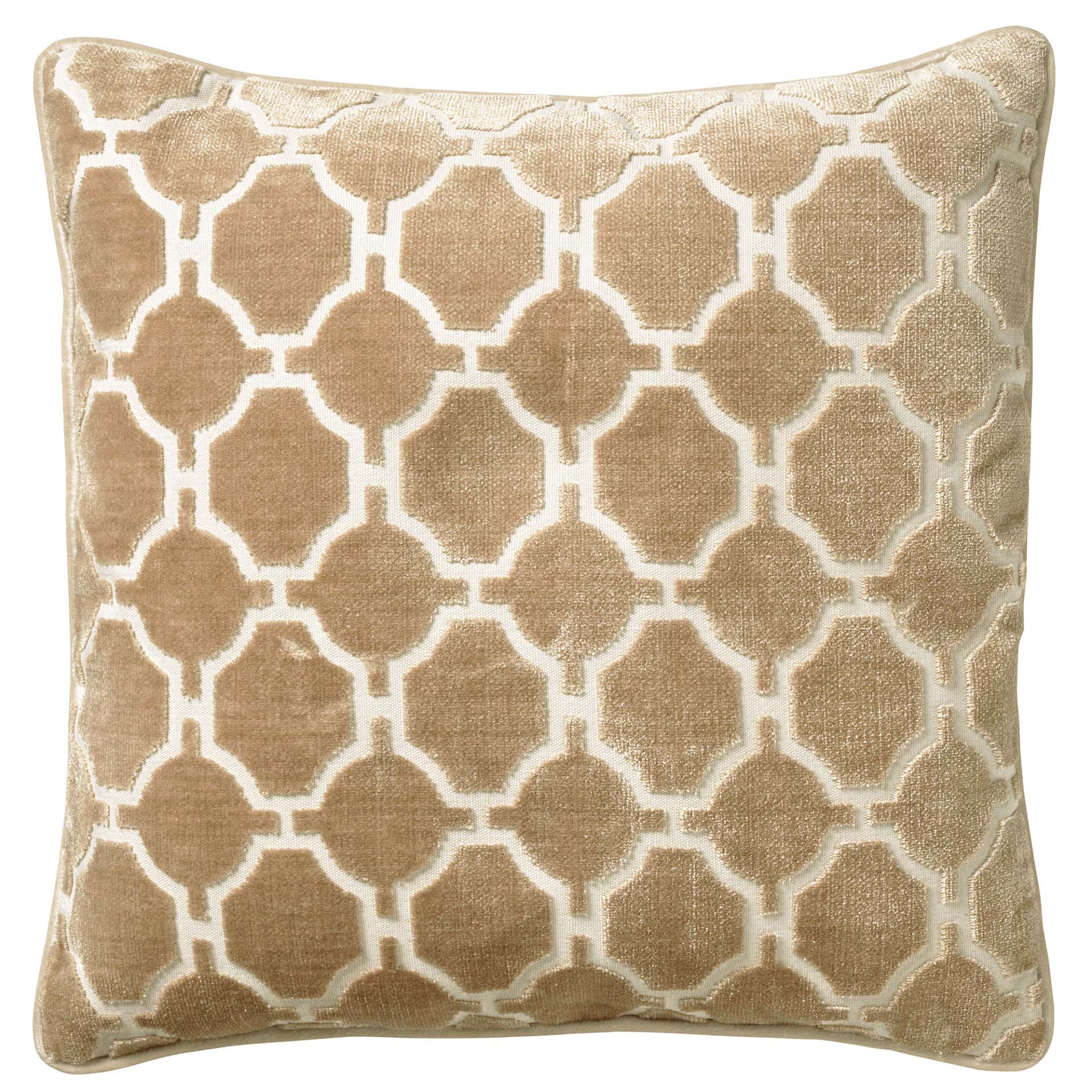 Afleiding Bijdrage Binnenwaarts LOTH - Kussenhoes velvet Gilded Beige 45x45 cm | KUSSENHOES | DDL0212300368