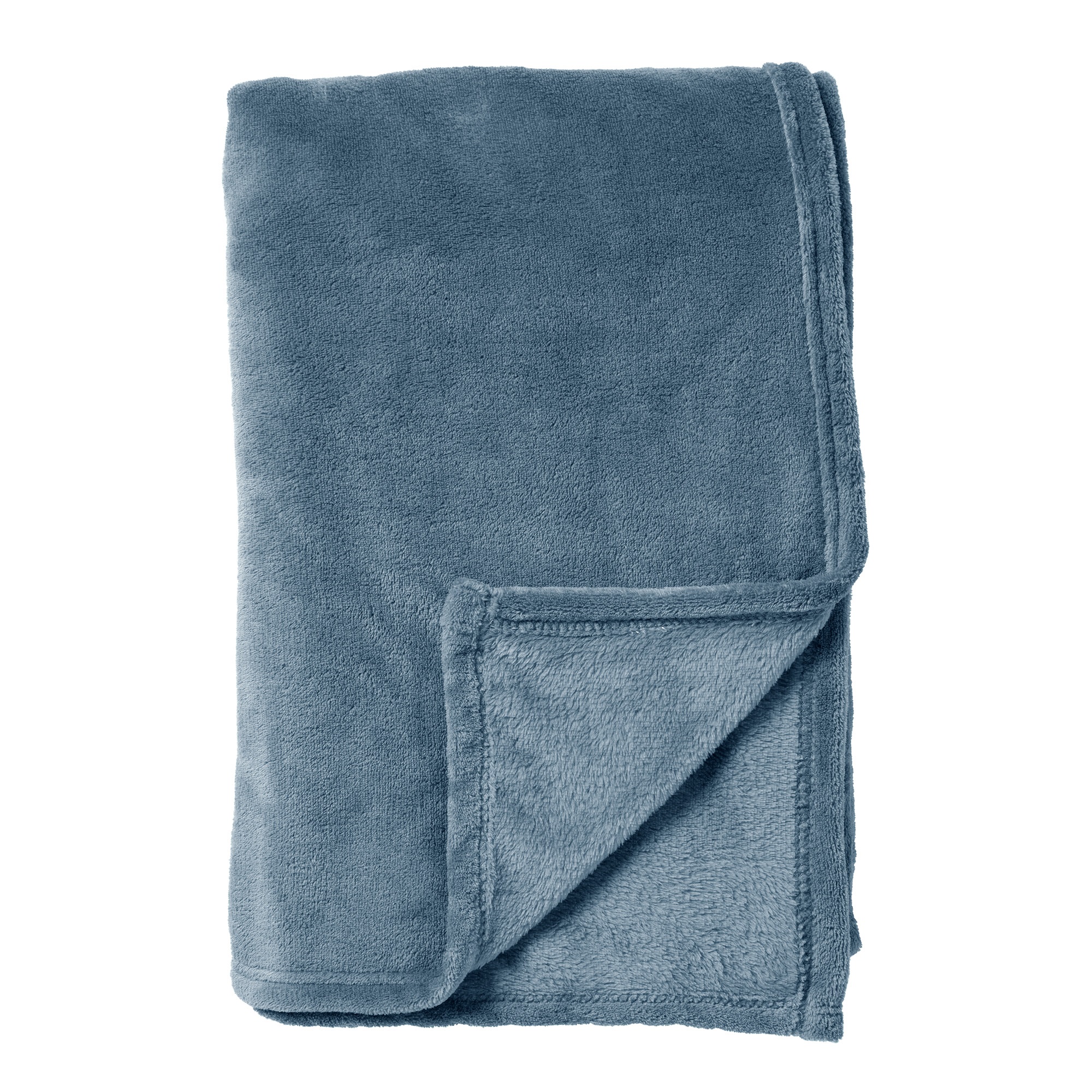 HARVEY - Plaid fleece 150x200 cm - Provincial Blue - blauw - superzacht