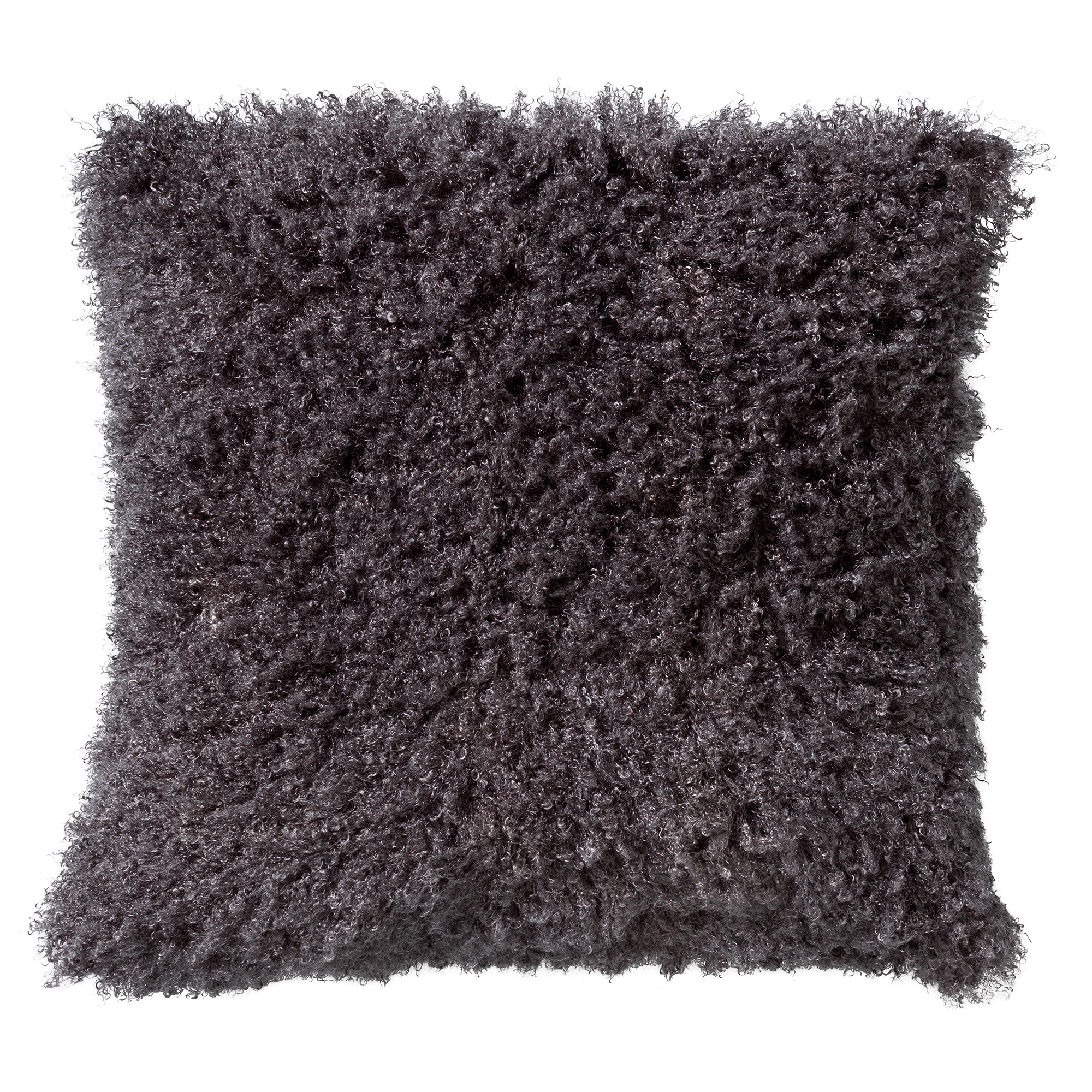 WODDY - Kussenhoes donker grijs 45x45 cm