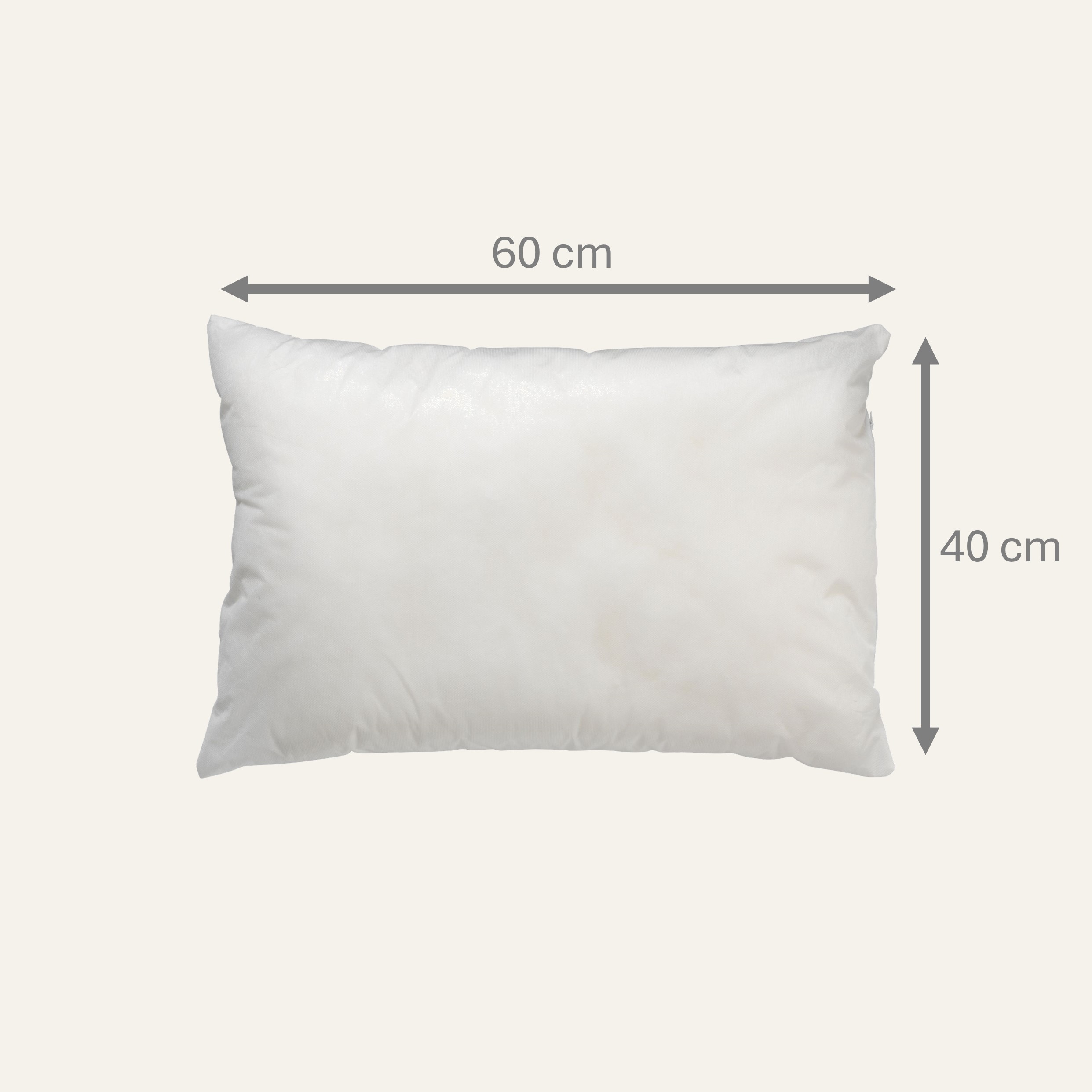BINNENKUSSEN - kussenvulling 40x60 cm - 100% polyester vulling  - 420 gram