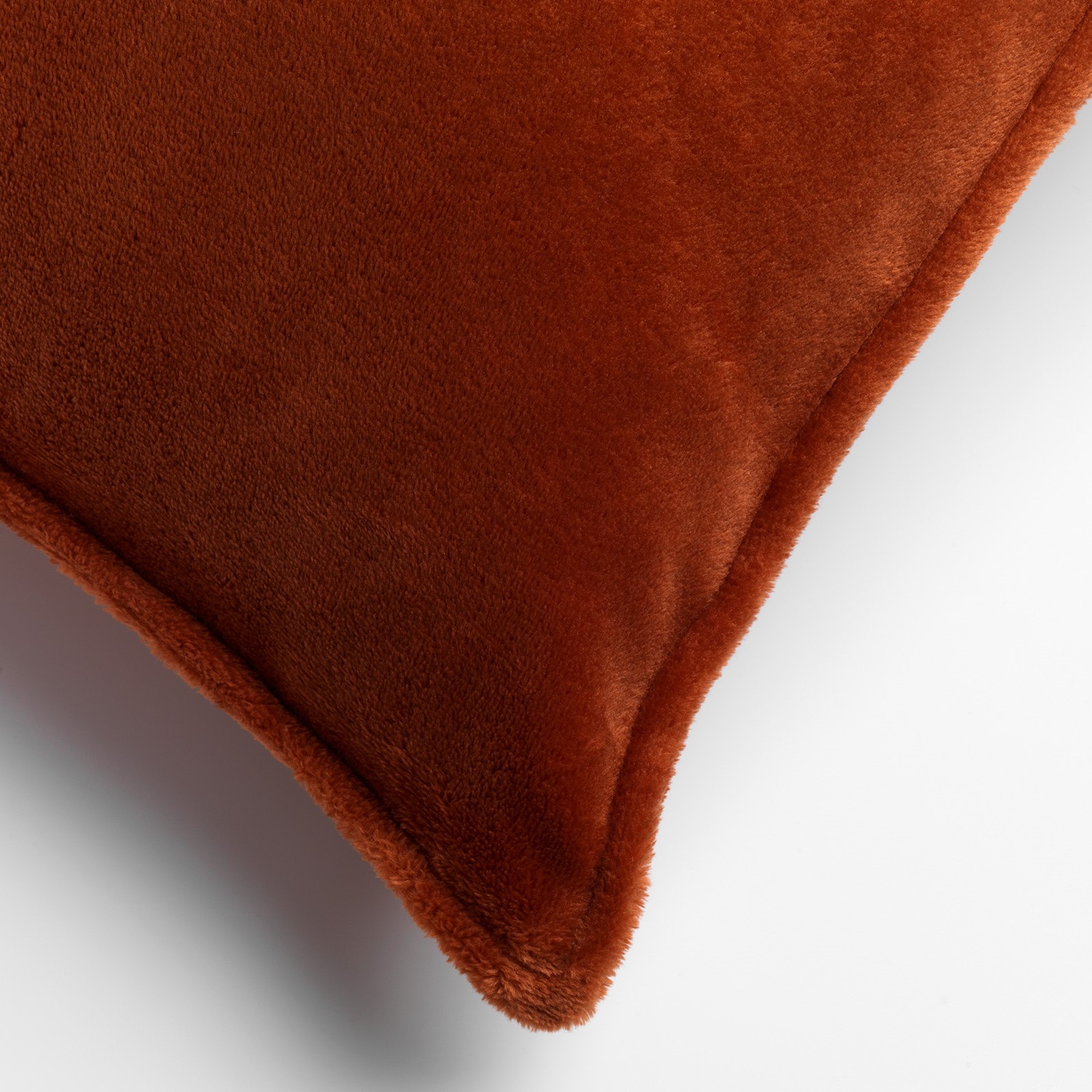 CILLY - Kussenhoes fleece 45x45 cm - Potters Clay - oranje CILLY - Kussenhoes fleece 45x45 cm - Potters Clay - oranje