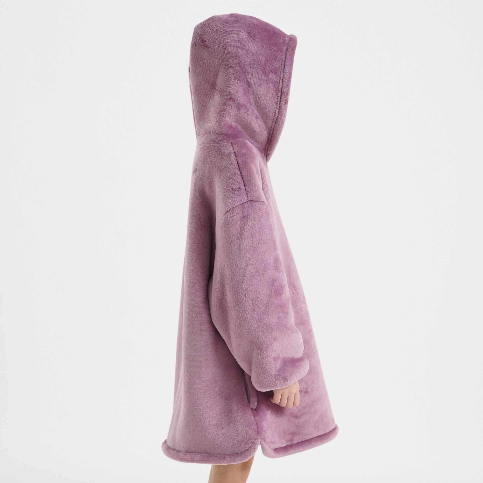 FEM - hoodie 50x70 cm - meisjes - hoodie deken - Dusky Orchid - paars