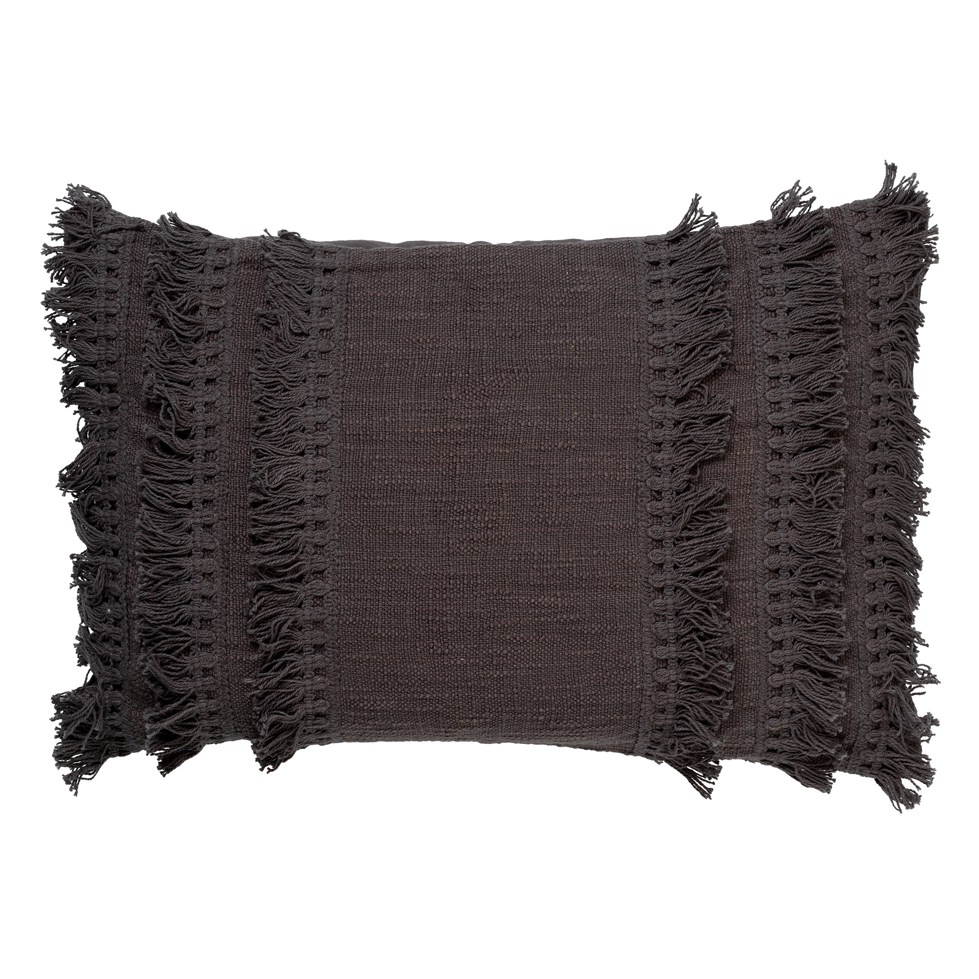 FARA - Cushion 40x60 cm Charcoal Gray - anthracite