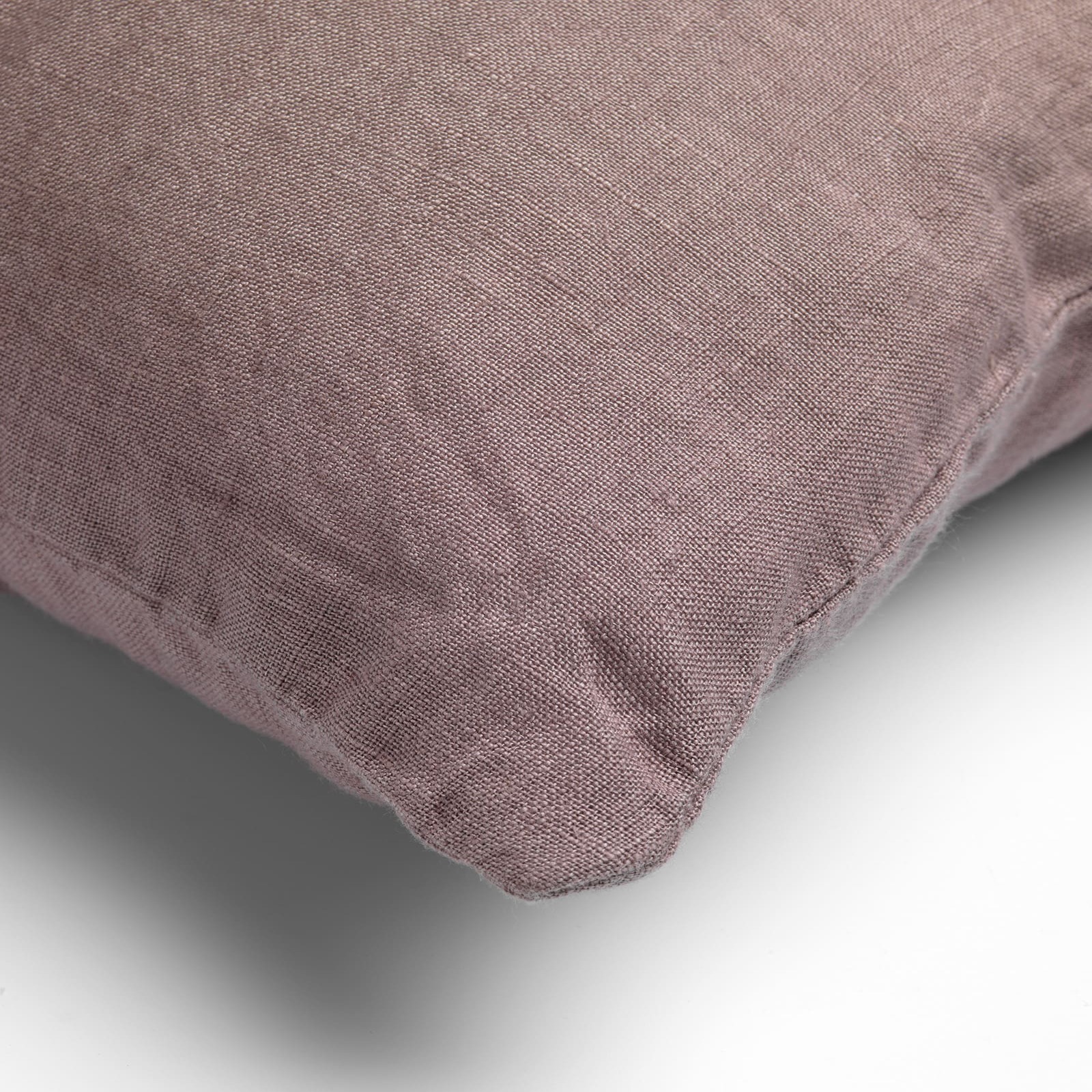 LINN - Sierkussen 45x45 cm - 100% linnen - effen kleur - Driftwood - taupe LINN - Sierkussen 45x45 cm - 100% linnen - effen kleur - Driftwood - taupe