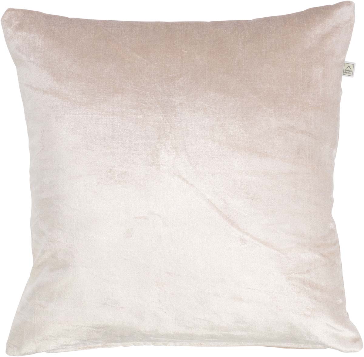 CIDO - Sierkussen velvet nude 45x45 cm - roze