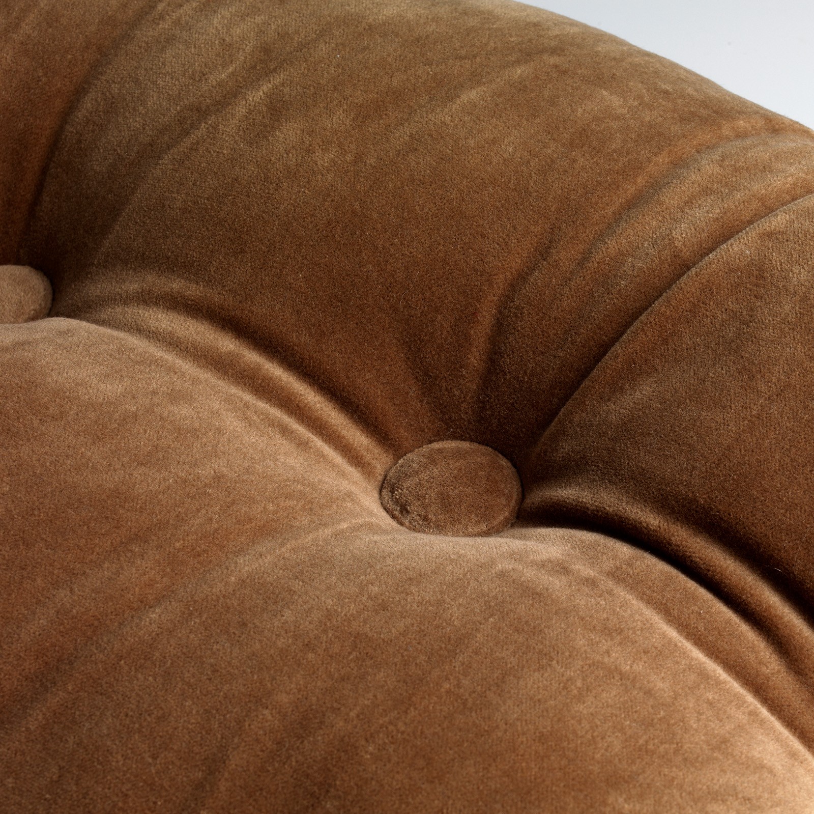 VALERIE - Sierkussen velvet Tobacco Brown 40x60 cm - bruin