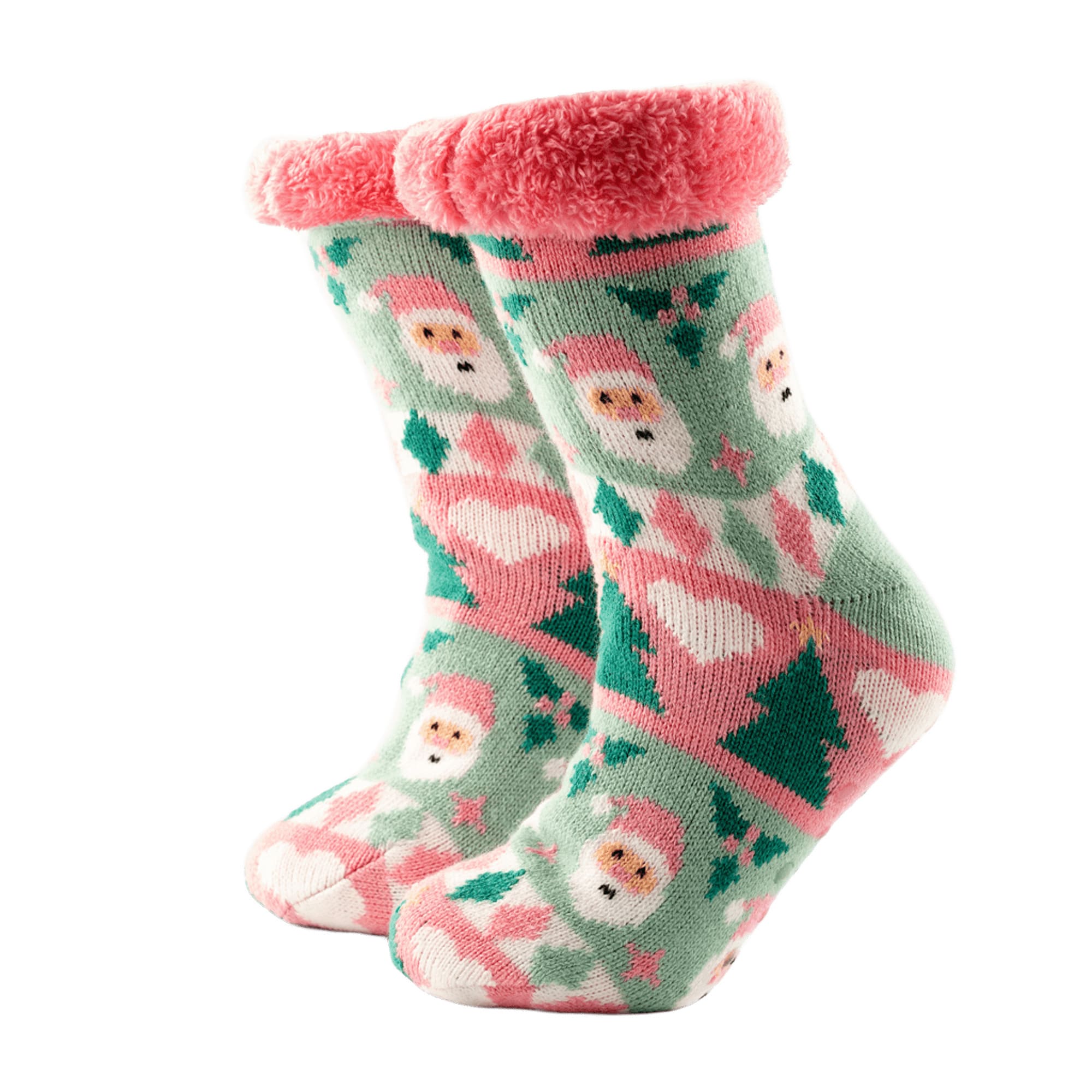 JOLLY SANTA - huissoken - maat 36/43 - Geranium Pink
