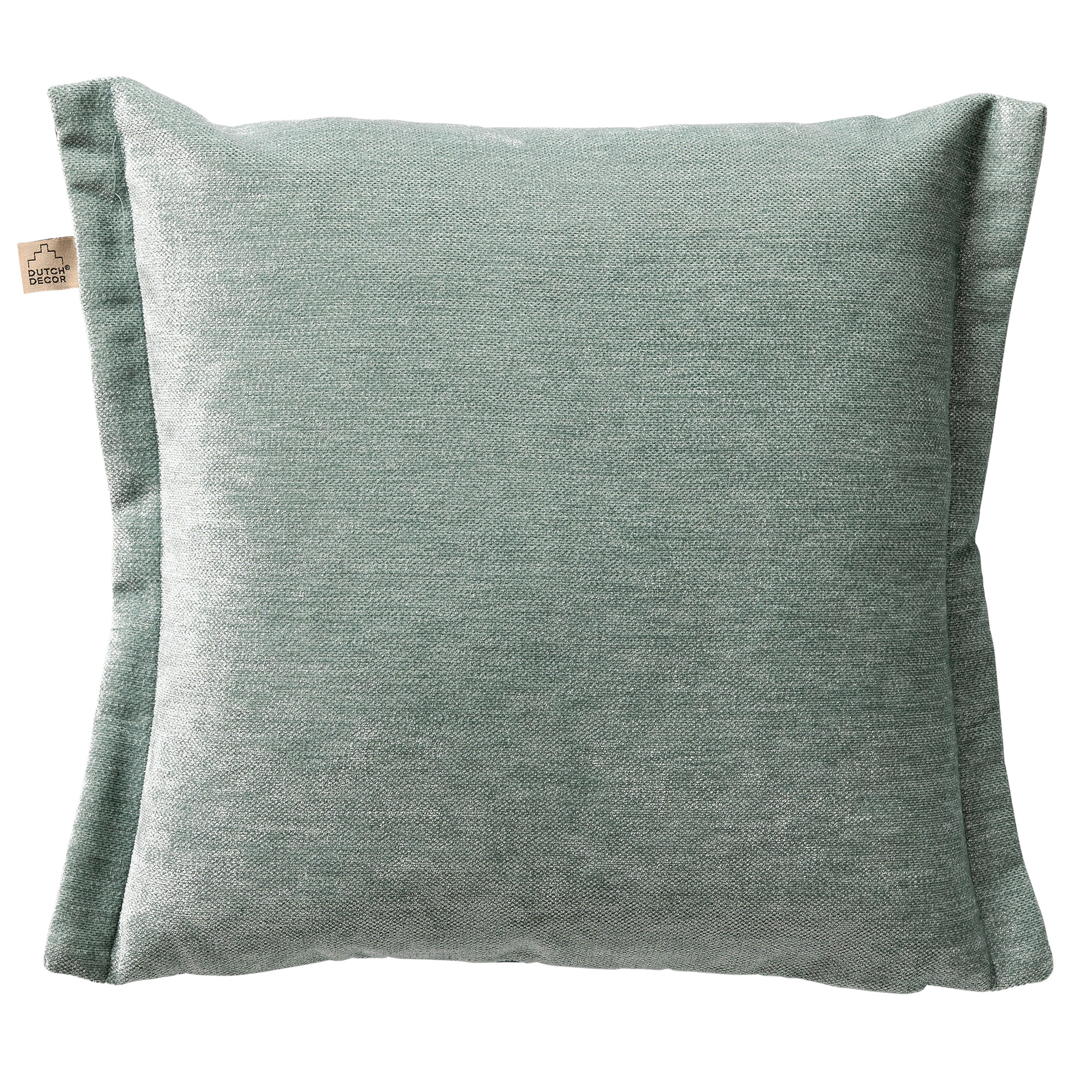 LEWIS - Sierkussen 45x45 cm - Jadeite - groen