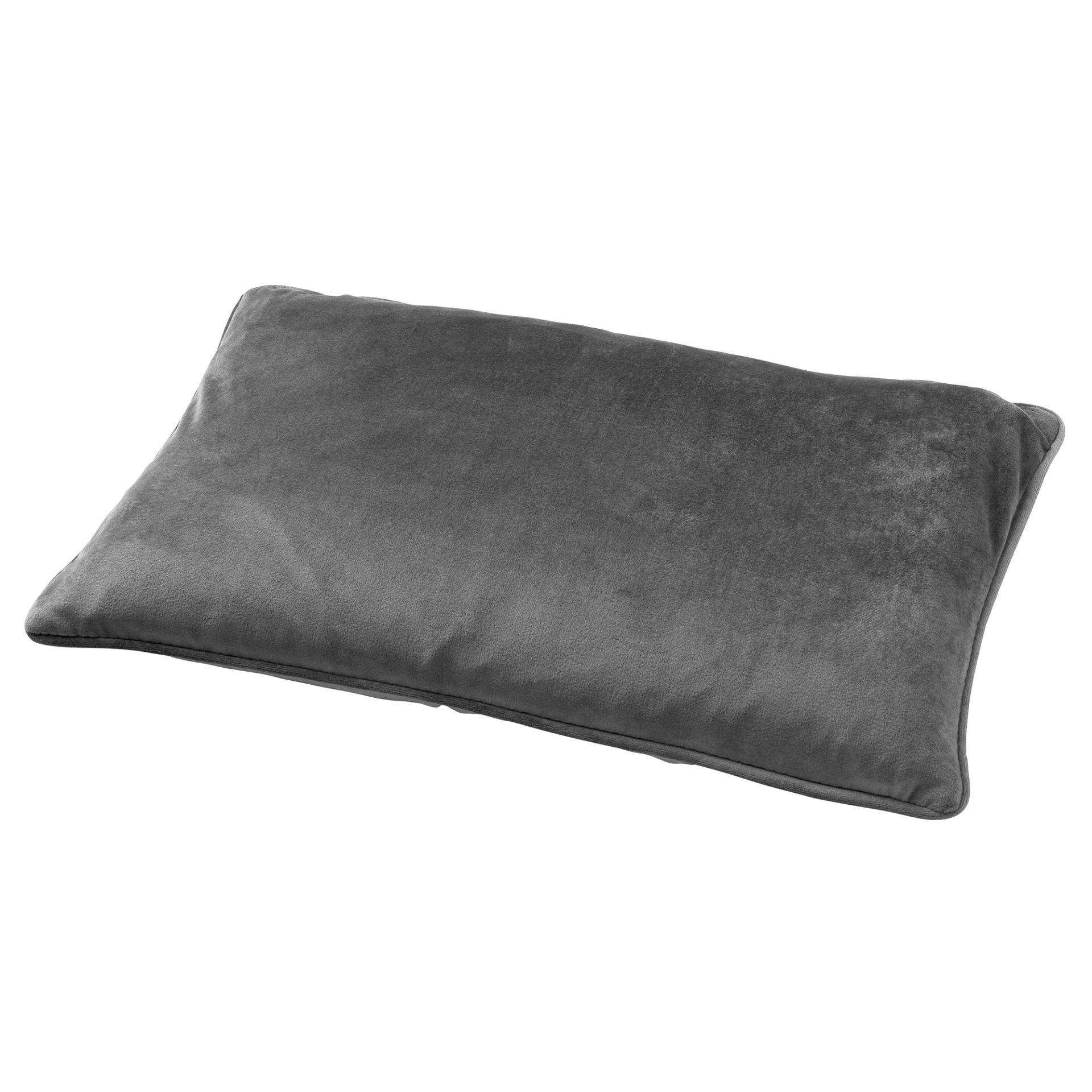 FINN - Sierkussen velvet Charcoal Gray 30x50 cm - grijs