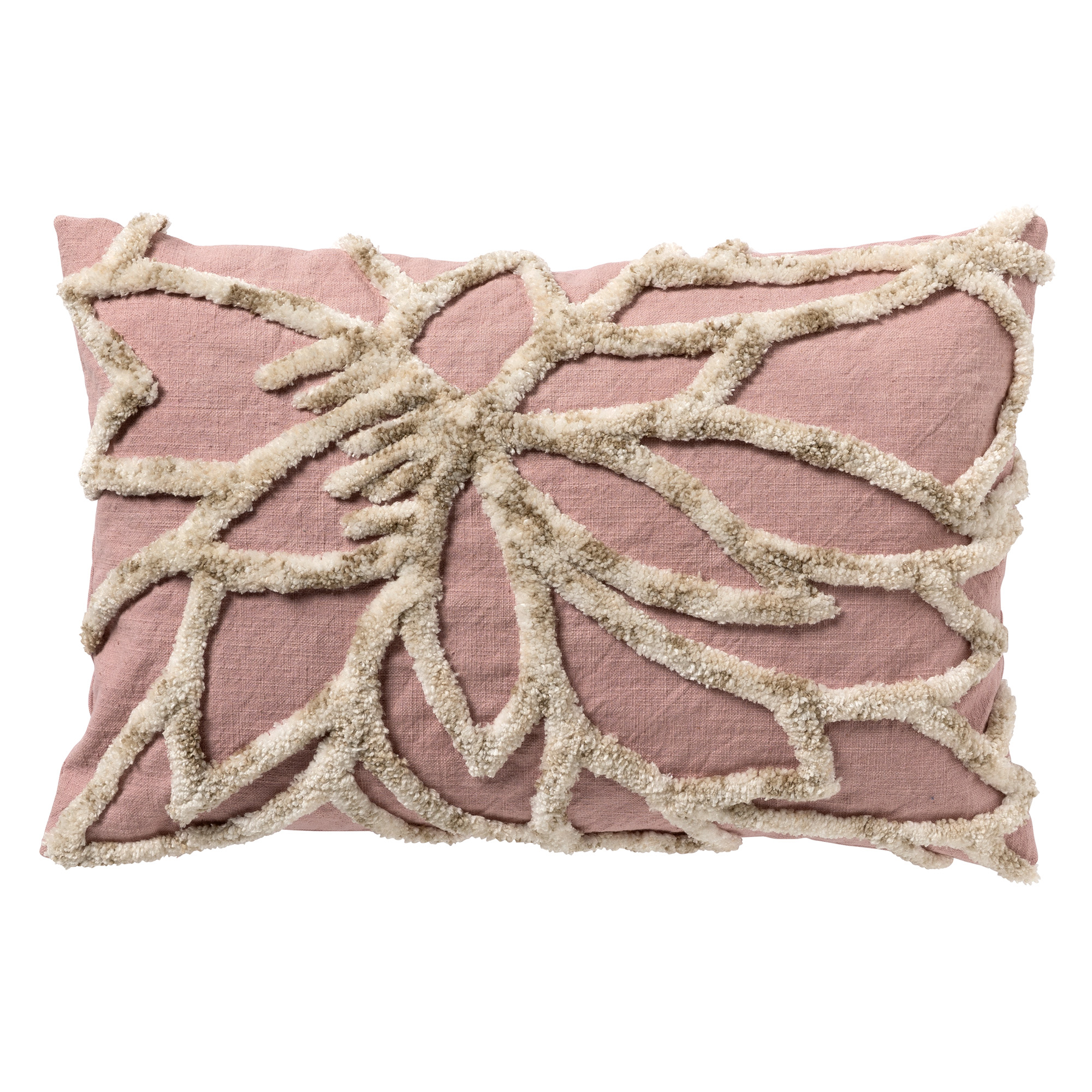 LIVIA - Sierkussen  40x60 cm Pale Mauve - roze