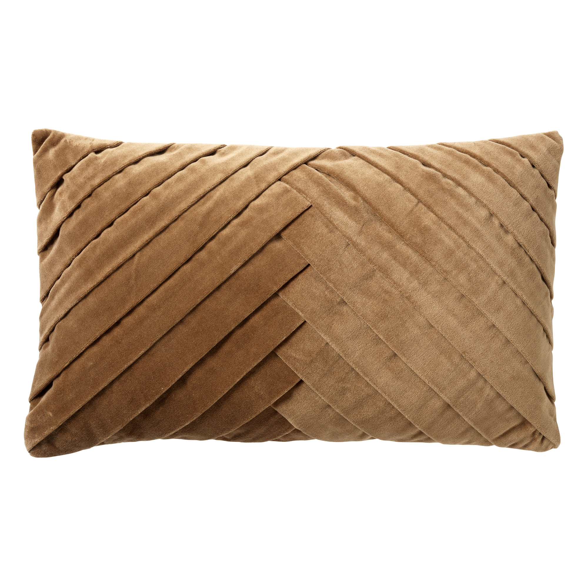 Voortdurende Redding Verdorde FEMM - Kussenhoes velvet 30x50 cm - Tobacco Brown - bruin | KUSSENHOES |  DDL0212301112