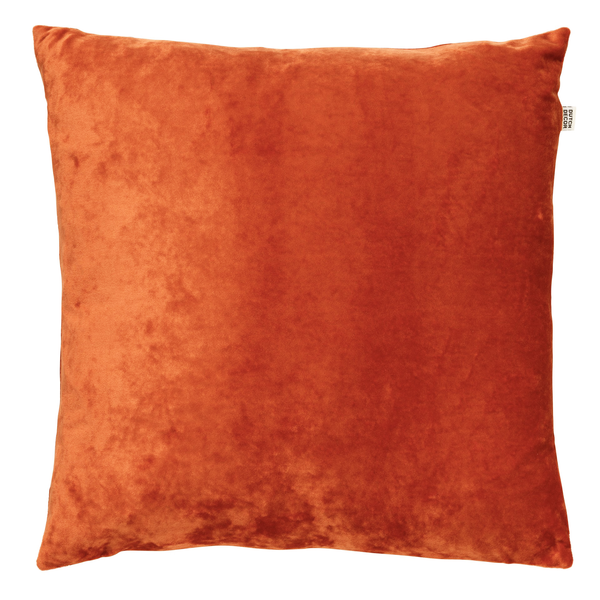 SKY - Kussenhoes velvet 45x45 cm - Potters Clay - oranje SKY - Kussenhoes velvet 45x45 cm - Potters Clay - oranje