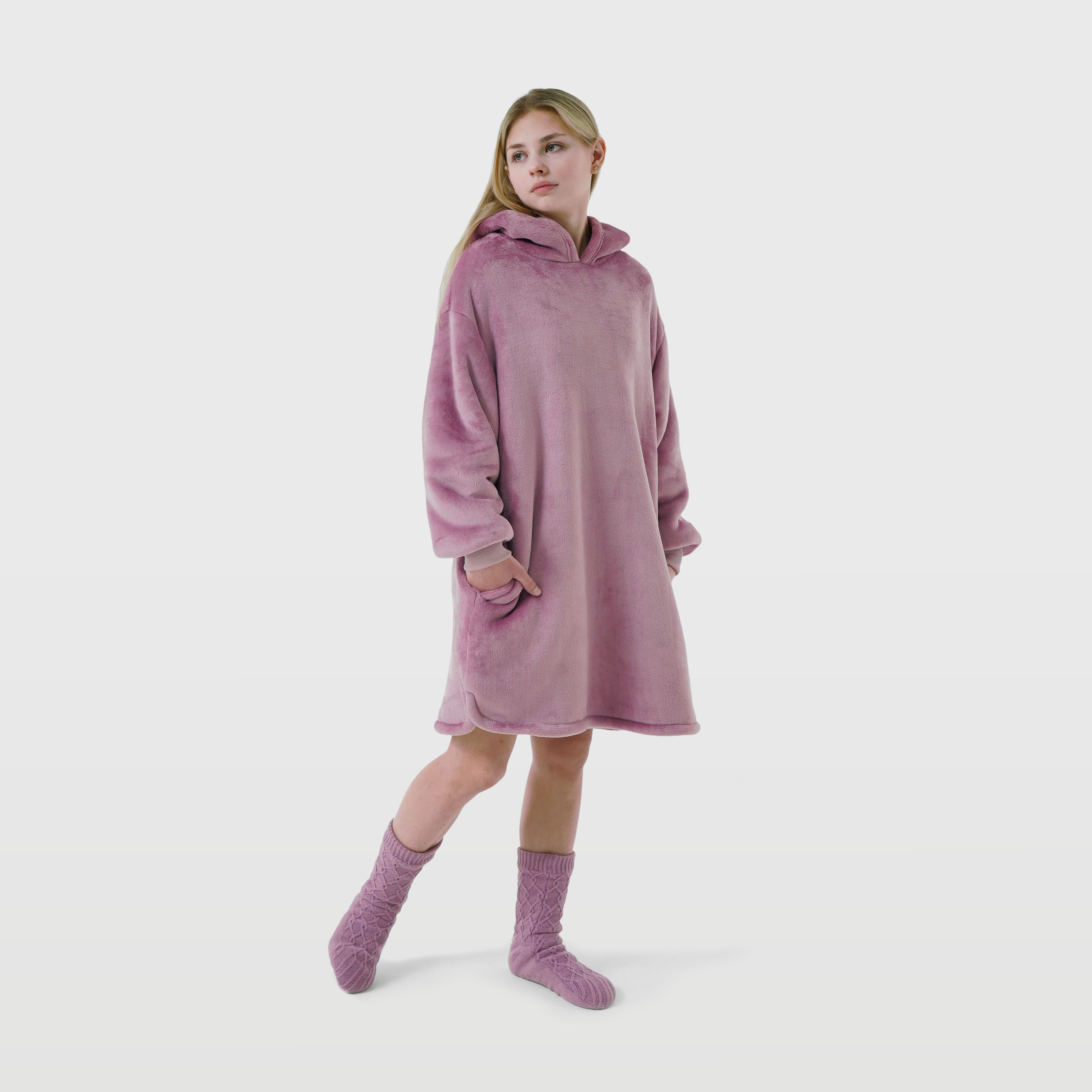 FEMALE - Hoodie for teenager 60x90 cm - Dusky Orchid - violet