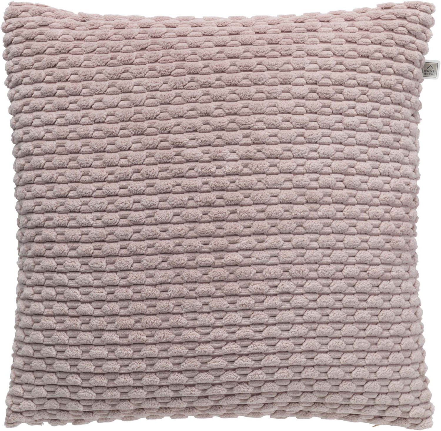 ROLF - Sierkussen 45x45 cm -  lila - paars - pasteltint - effen dessin