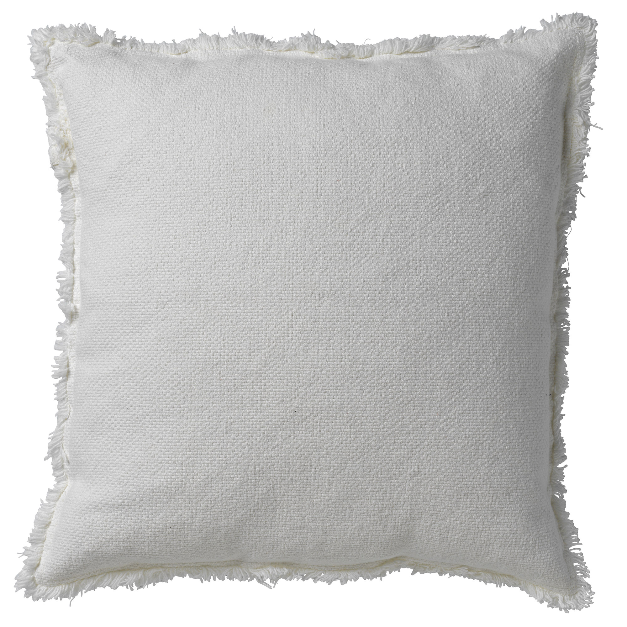 BURTO - Sierkussen van gewassen katoen Snow White 45x45 cm - wit
