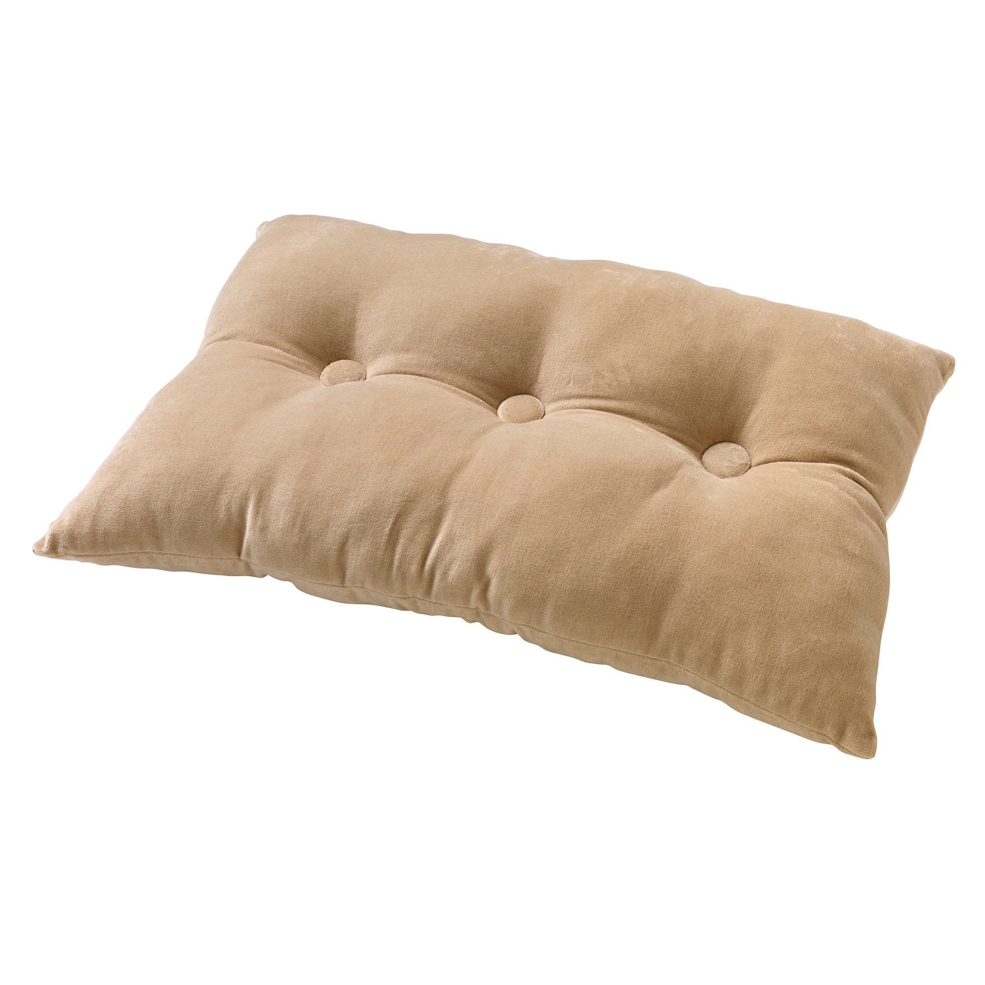 VALERIE - Sierkussen 40x60 cm - velvet - met knopen - Pumice Stone - beige VALERIE - Sierkussen 40x60 cm - velvet - met knopen - Pumice Stone - beige