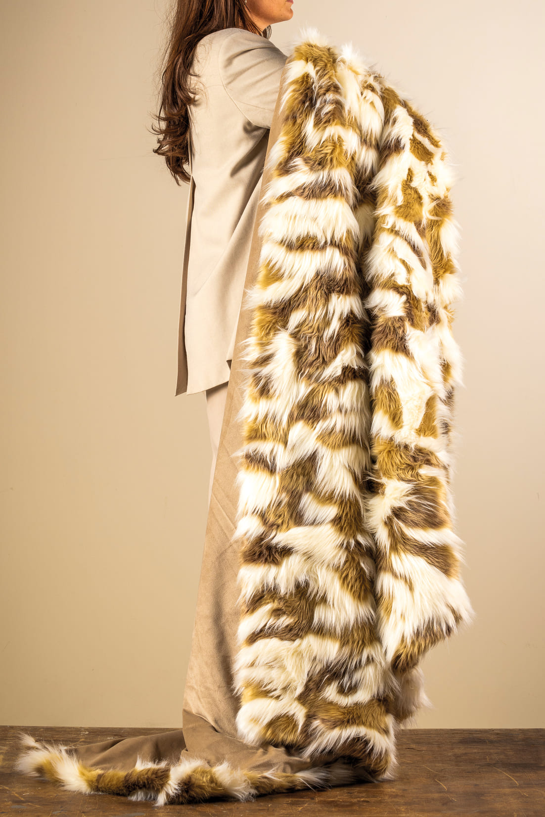 GABRIELLA | Plaid 140x180 cm | Natural | Bruin | Hoii