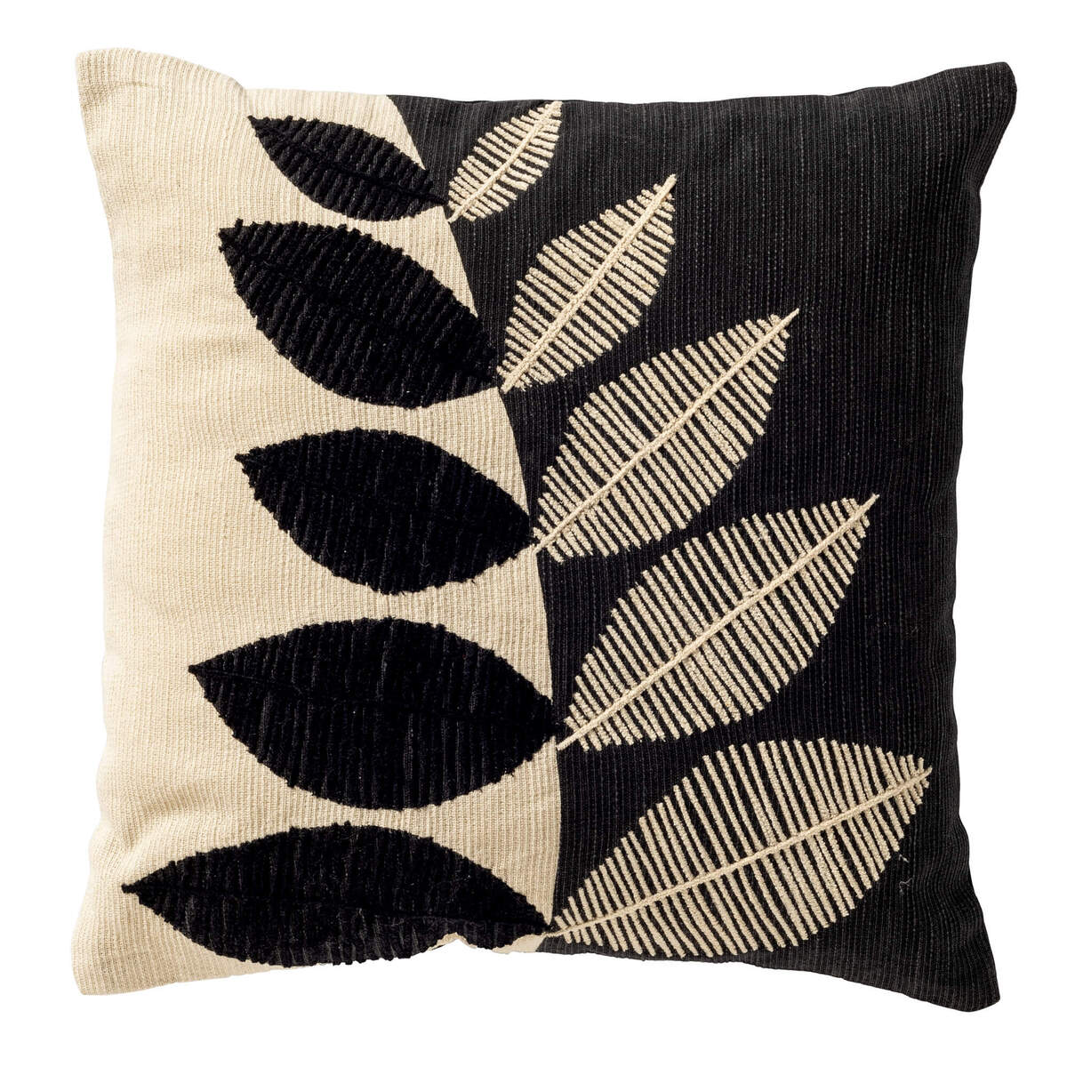 DANEE - Sierkussen 45x45 cm - Raven - Zwart 