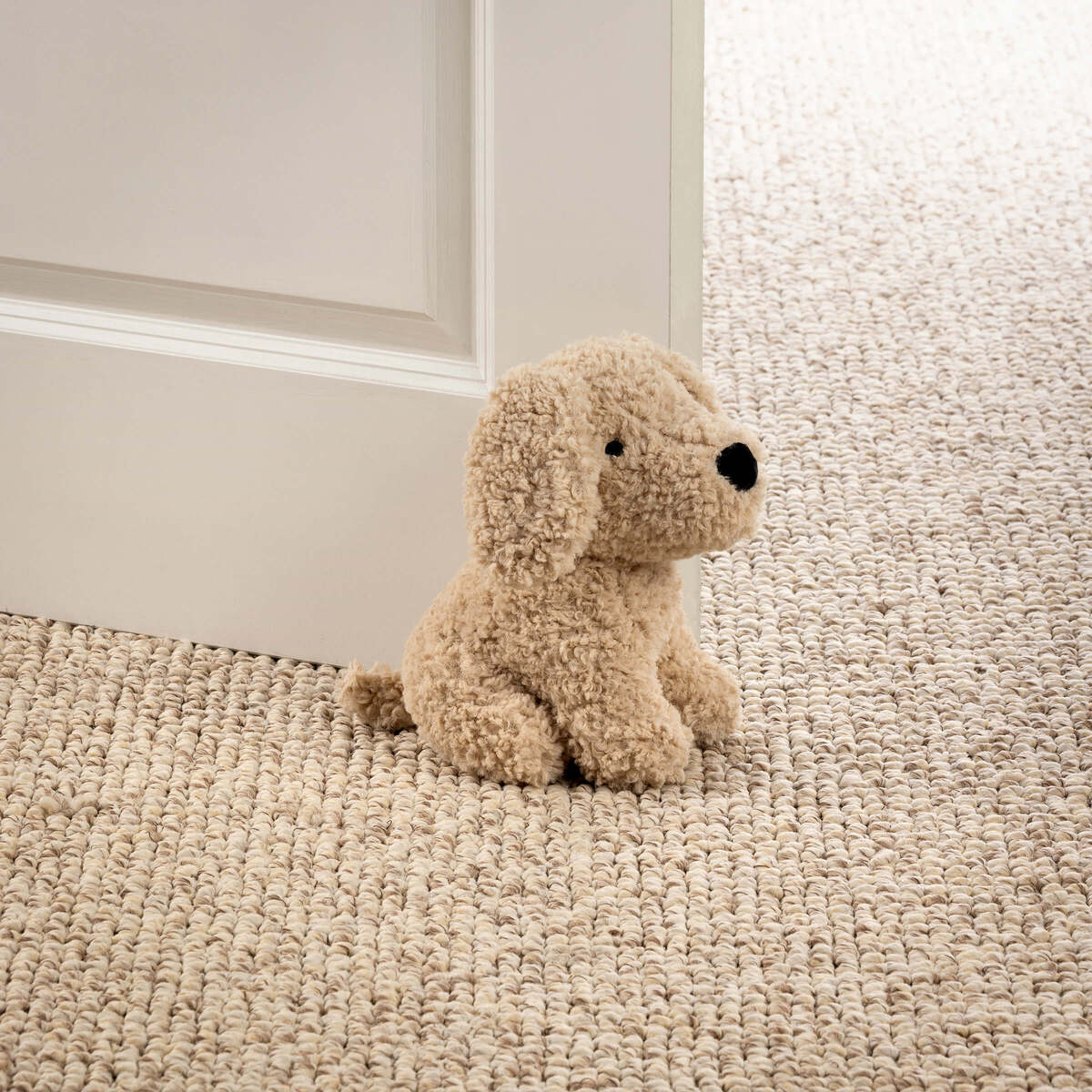 LUCI - Deurstopper 22x18x15 cm hond - Whitecap Gray - grijs