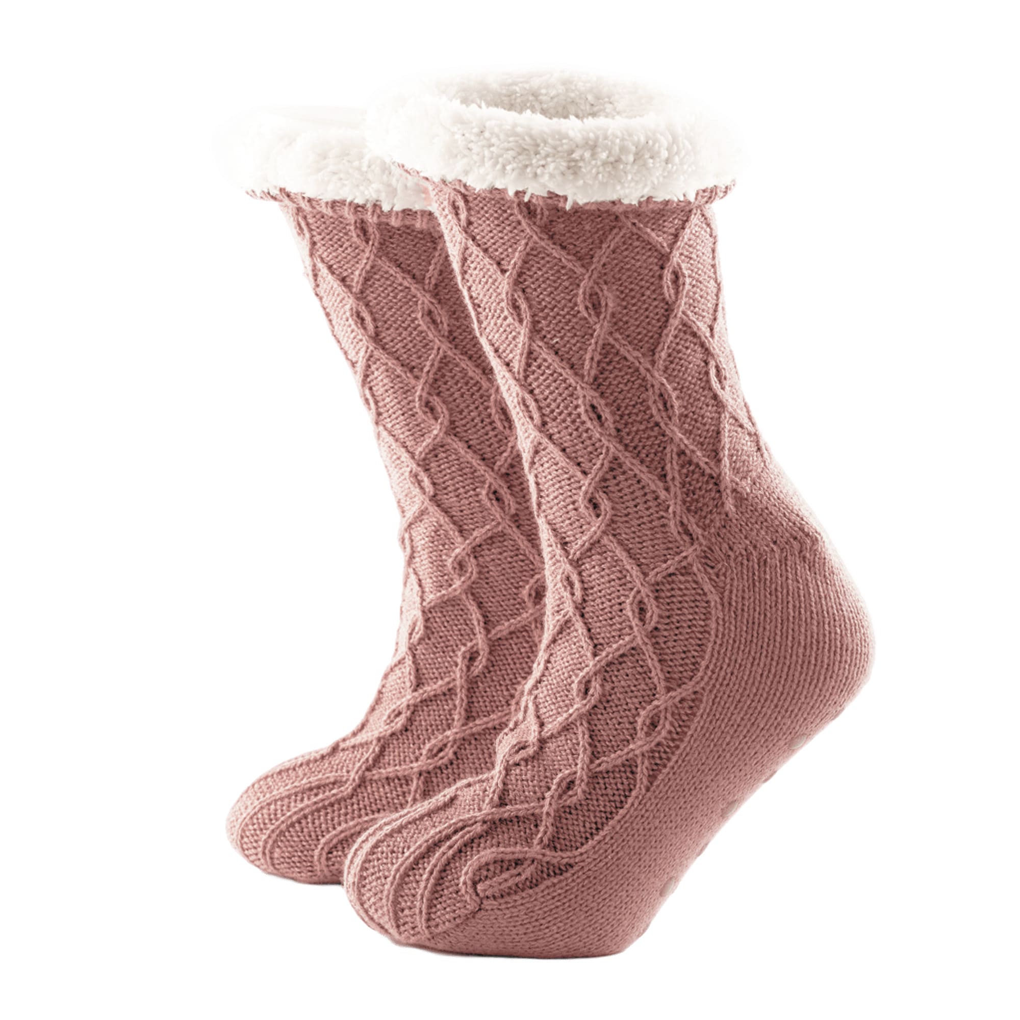 ELLIS - huissokken - maat 36/43 - Rose Tan - roze