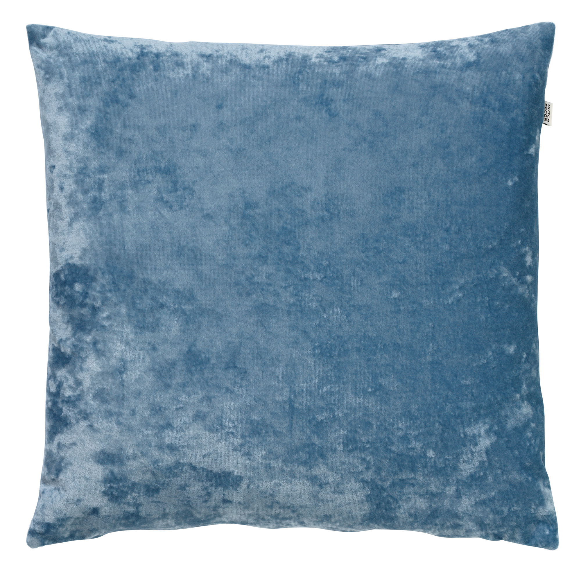 SKY - Kussenhoes velvet 45x45 cm - Provincial Blue - lichtblauw