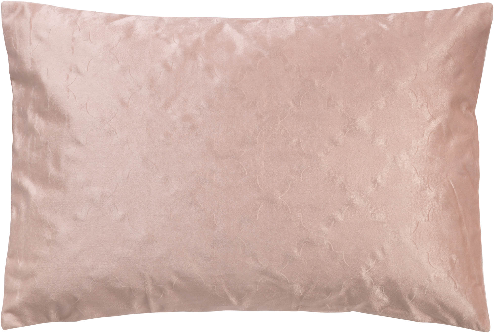 SJOERD - Sierkussen 40x60 cm - roze - velvet