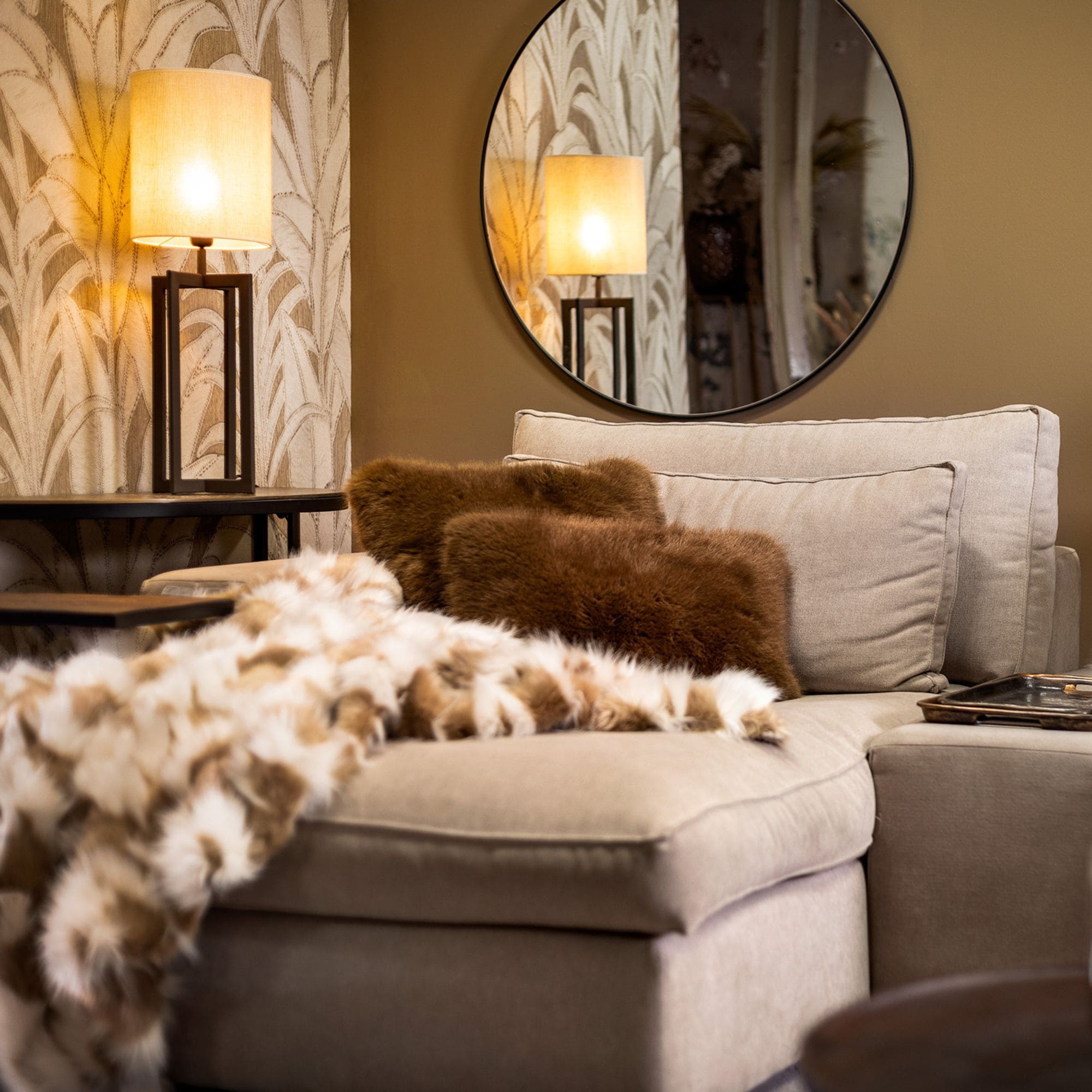 GABRIELLA | plaid 140x180 cm | Natural | bruin | Hoii