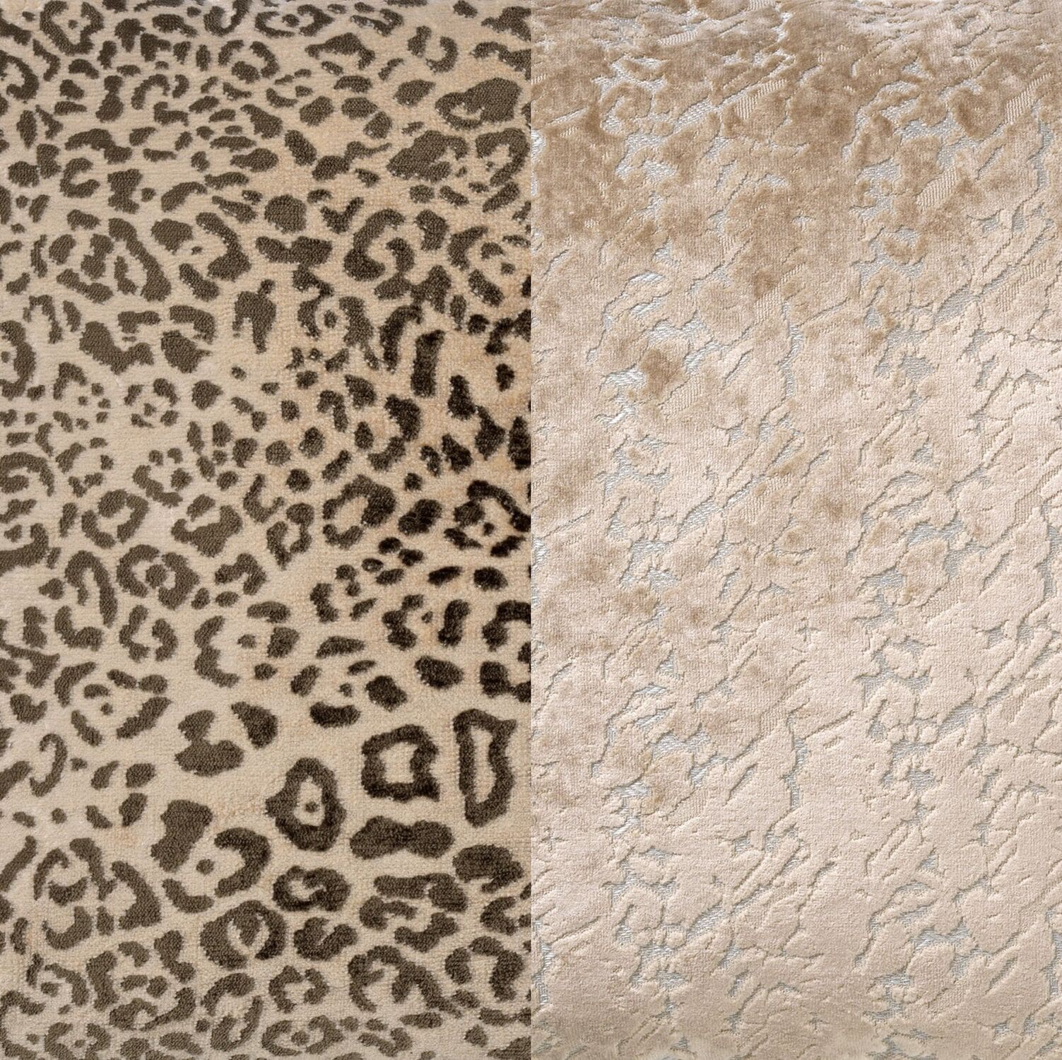 KUSSENSET | 3-delig | beige | Hoii | inclusief veren binnenkussens