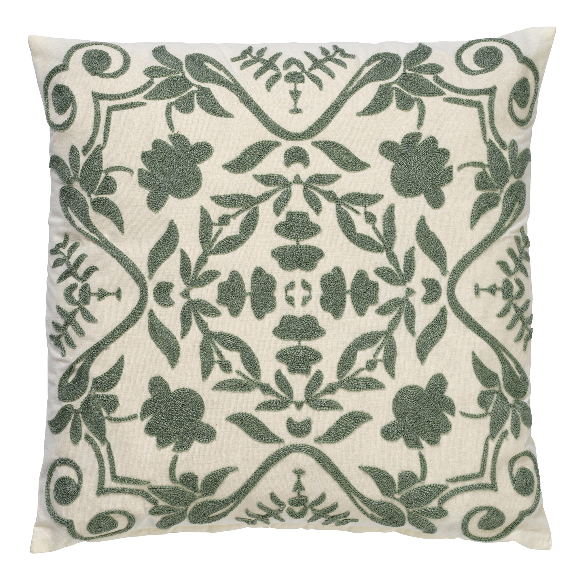 MENA - Kussenhoes katoen - 45x45 cm - Jadeite - groen MENA - Kussenhoes katoen - 45x45 cm - Jadeite - groen
