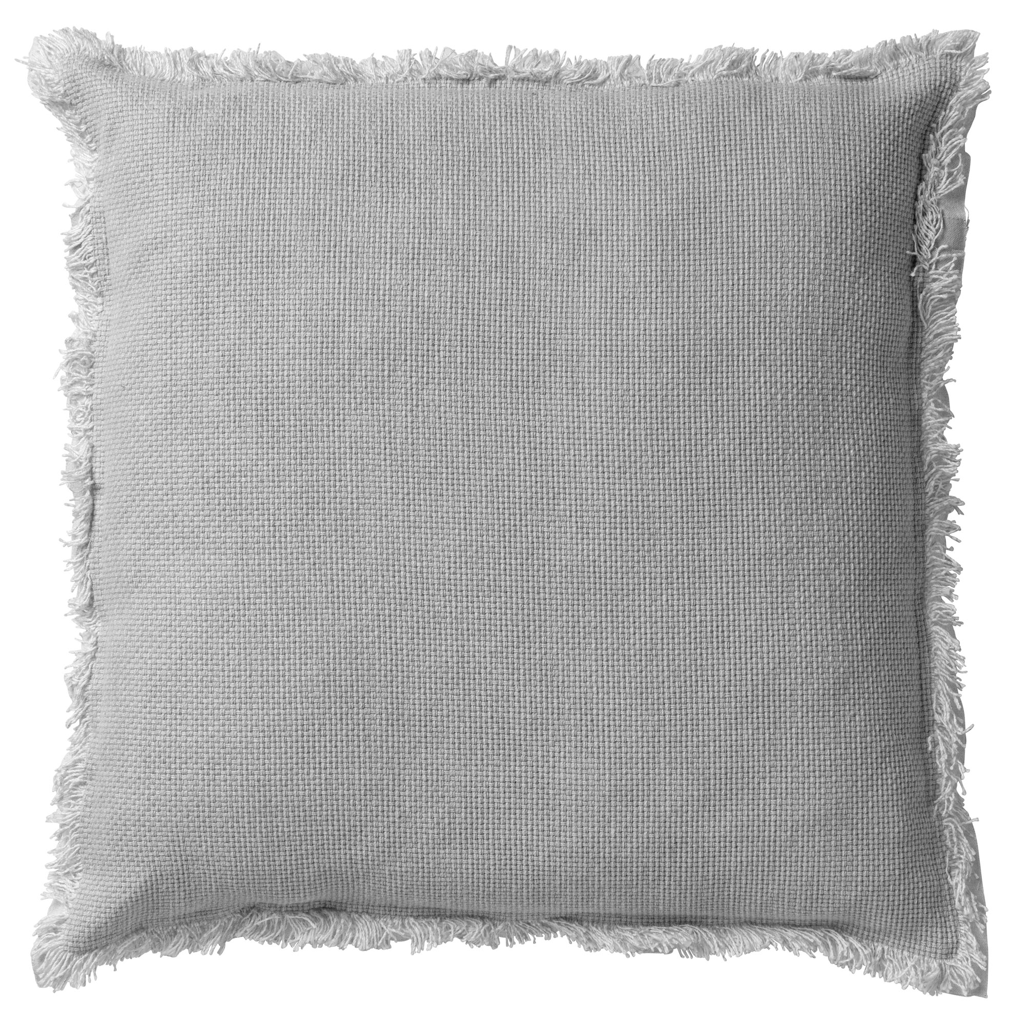 BURTO - Sierkussen van gewassen katoen Micro Chip 60x60 cm - grijs