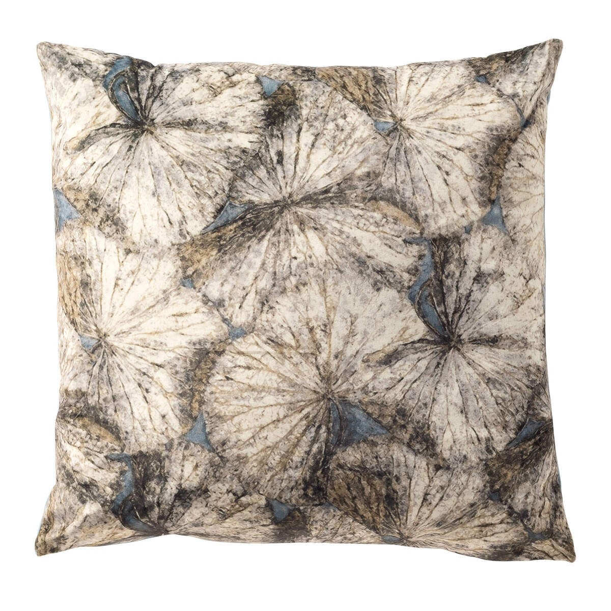 TOBIAS - sierkussen 45x45 cm - Sterling Blue - blauw