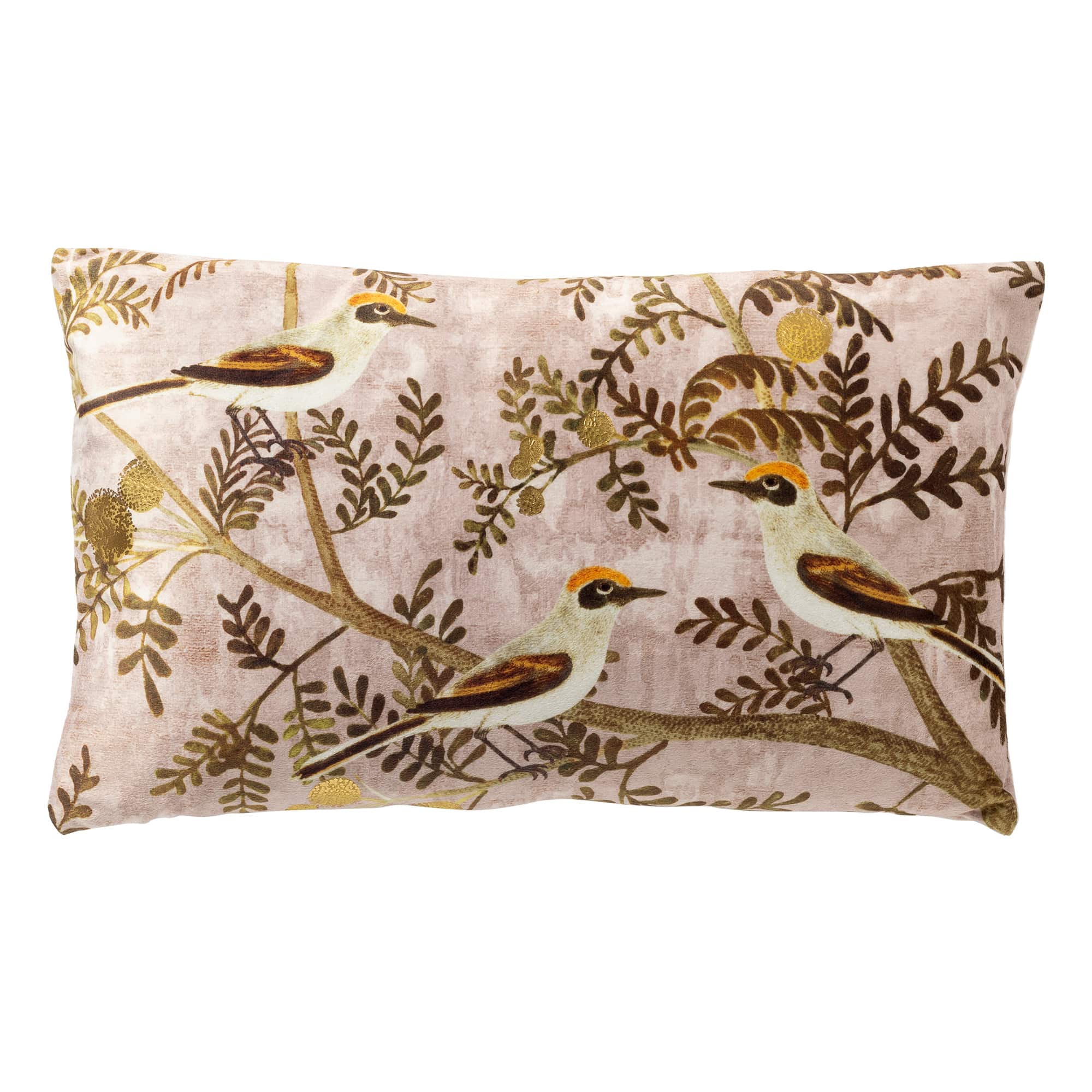 BIRDY - Cushion 30x50 cm - Muted Clay - pink - multicolour