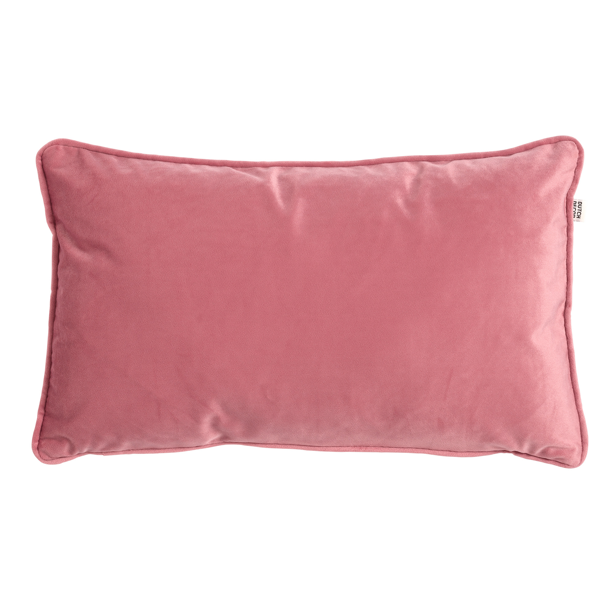 FINN - Kussenhoes 30x50 cm - velvet - lendekussen - Dusty Rose - roze