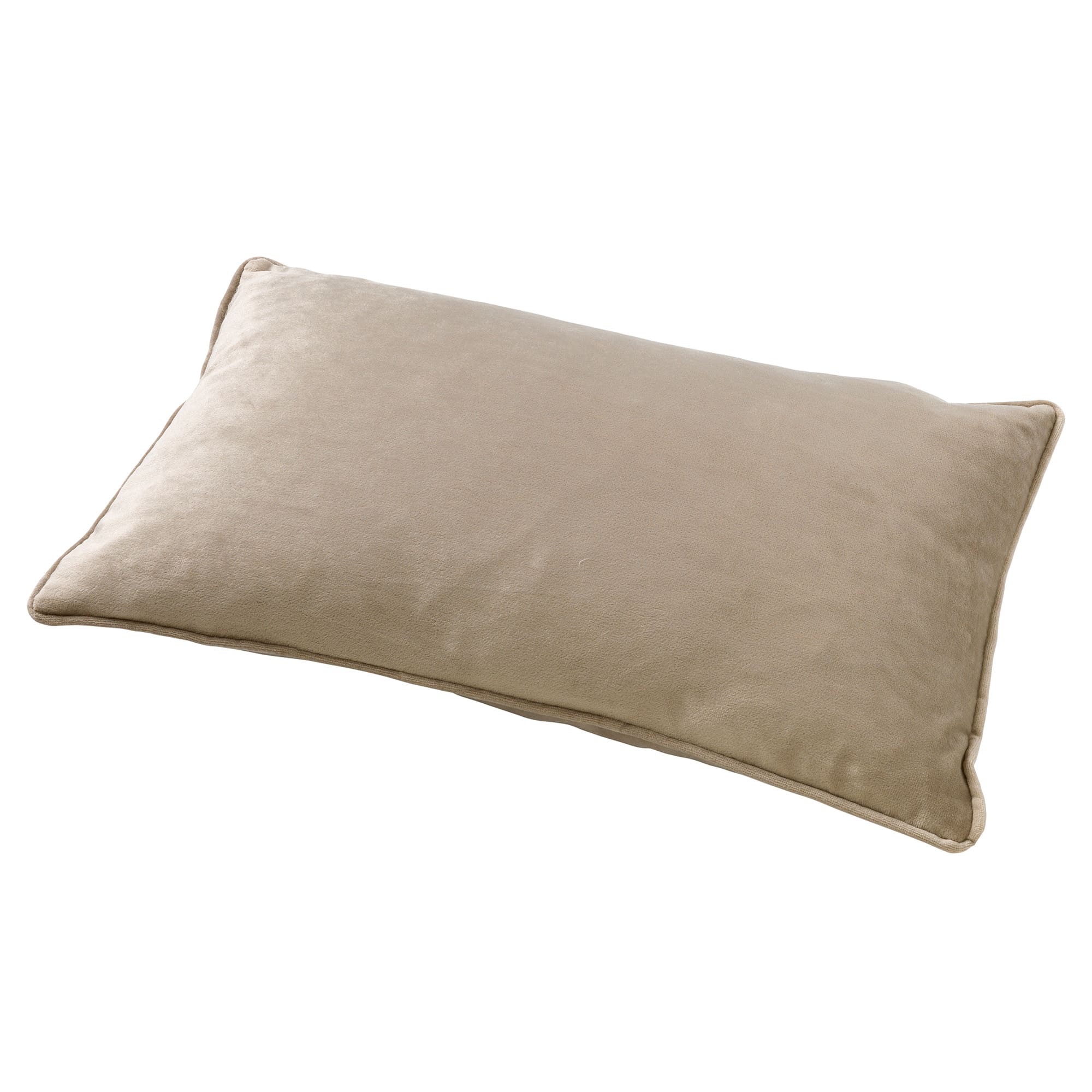 FINN - Sierkussen 30x50 cm - velvet - lendekussen - Pumice Stone - beige