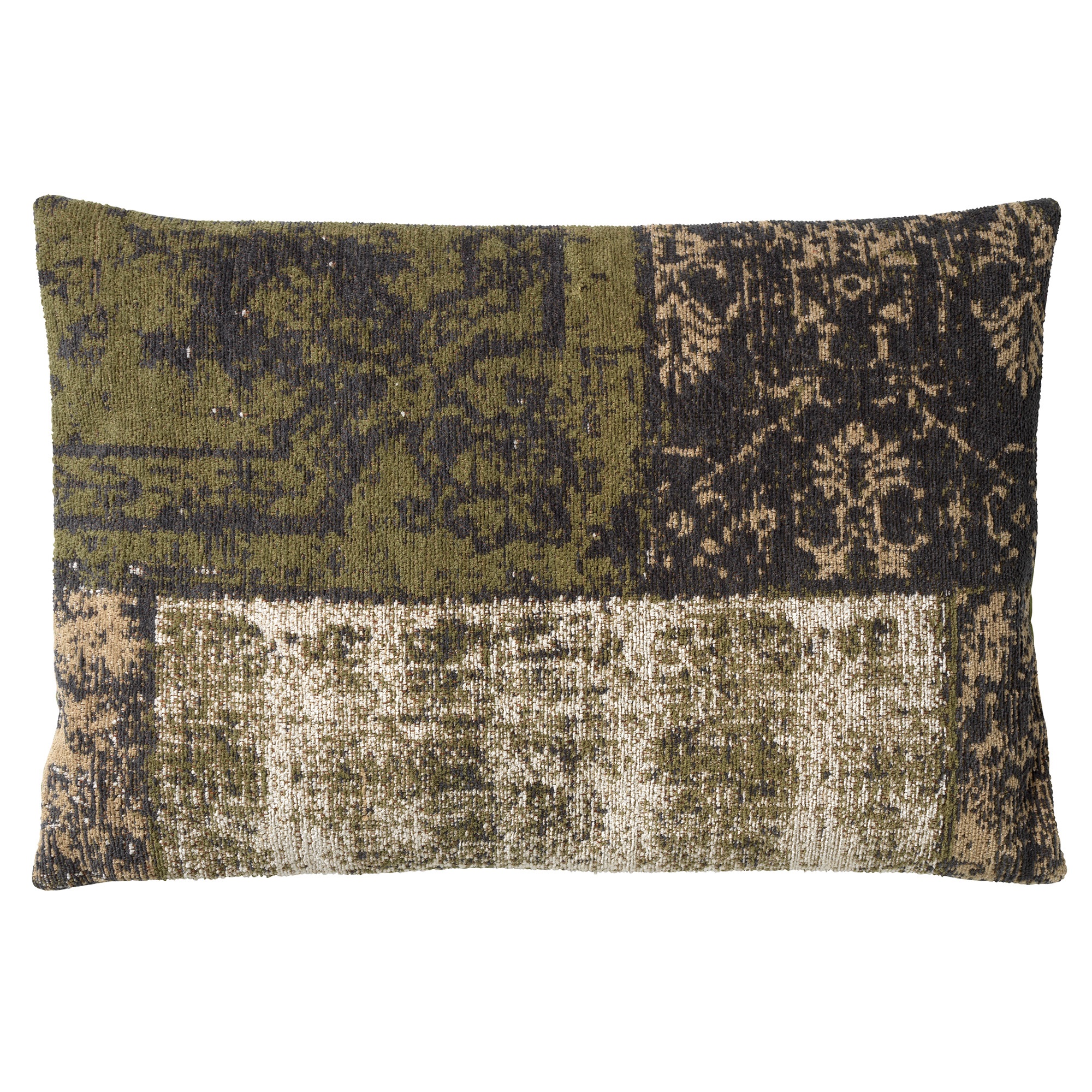 NEAL - Kussenhoes van katoen - 40x60 cm - Calliste Green - groen