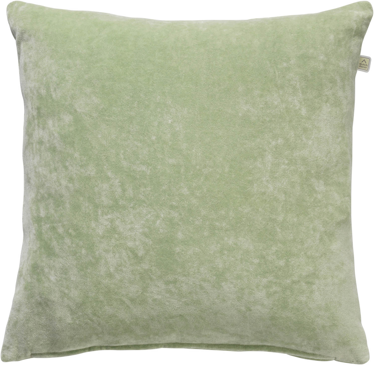 CIDO - Sierkussen velvet artisjok 45x45 cm - groen