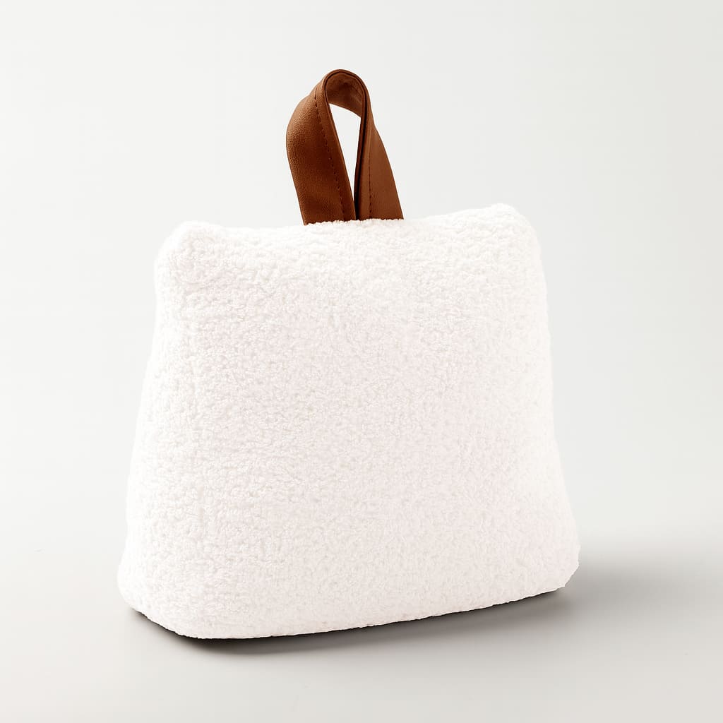 TEDDY - Door Stop 18x8x18 cm - Tofu - beige