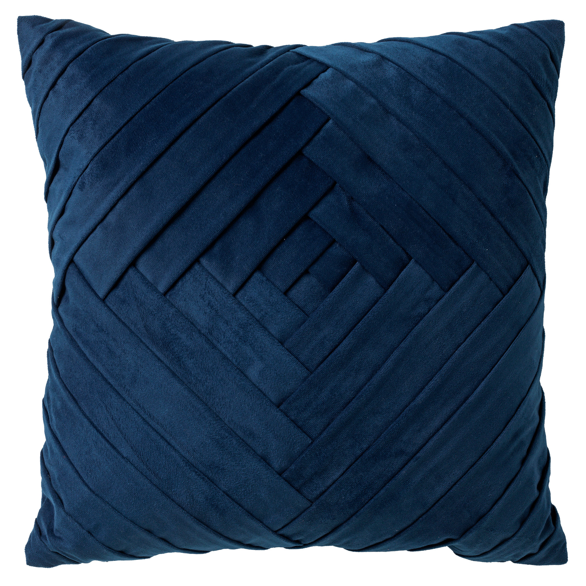 PHILLY - Kussenhoes velvet 45x45 cm - Insignia Blue - donkerblauw