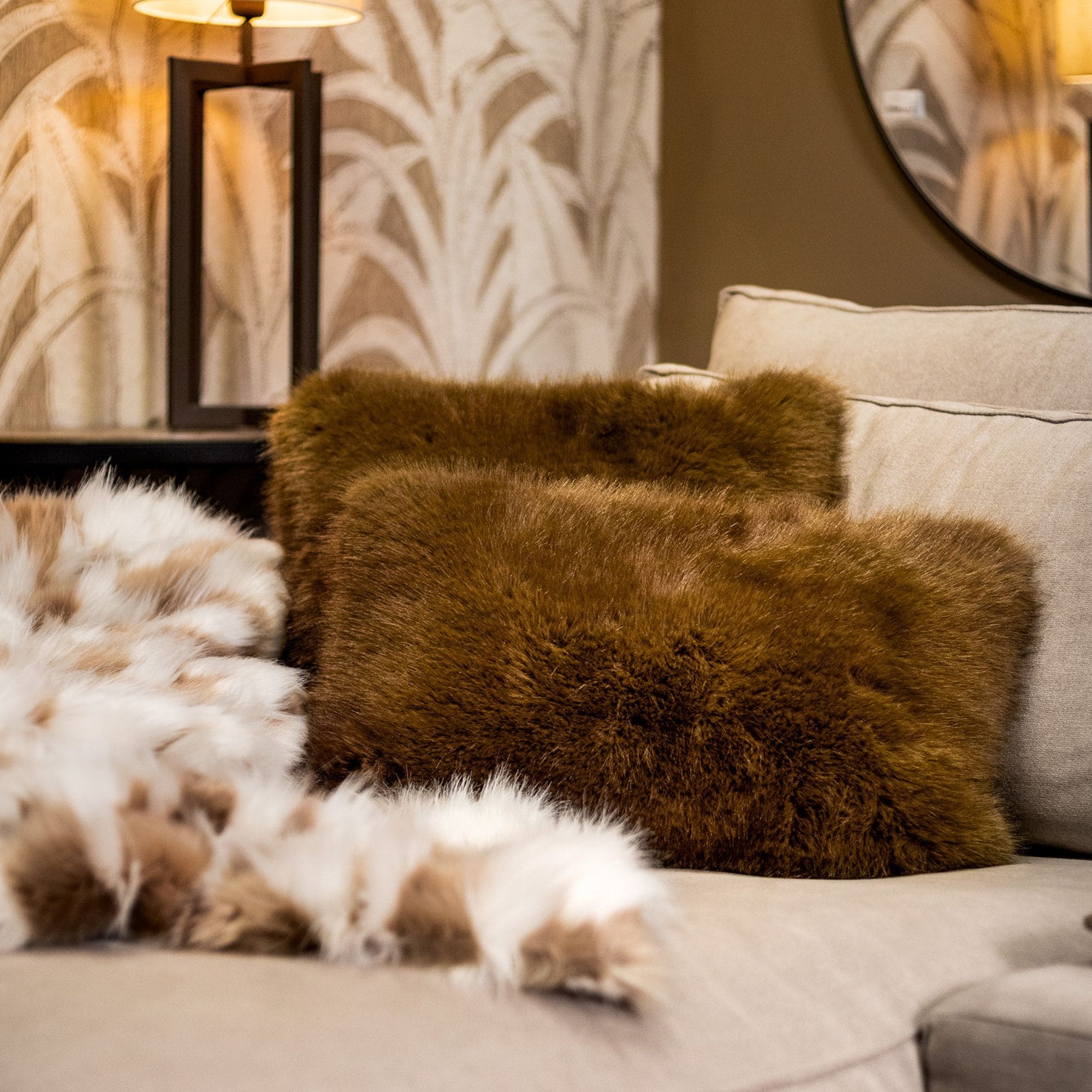 GABRIELLA | plaid 140x180 cm | Natural | bruin | Hoii