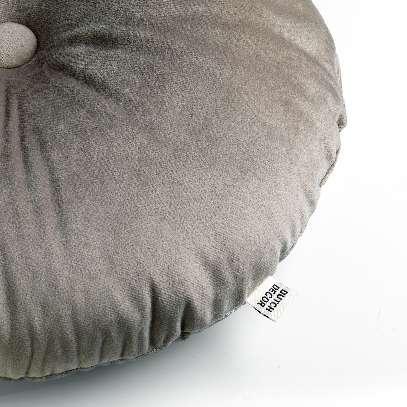 OLLY - Sierkussen rond velvet 40 cm - Pumice Stone - beige OLLY - Sierkussen rond velvet 40 cm - Pumice Stone - beige