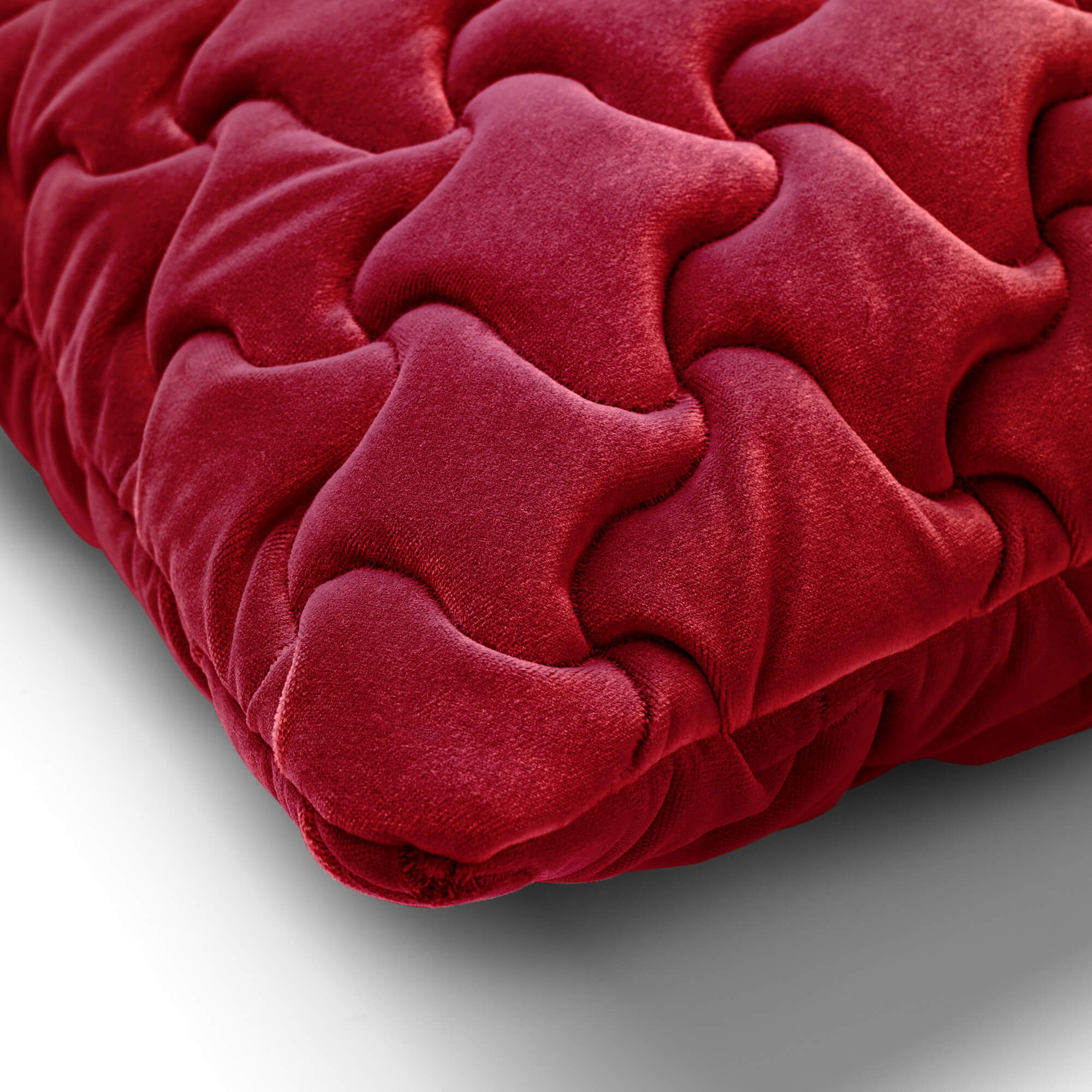 AMELIE | Sierkussen 45x45 cm | Merlot | Rood | Hoii | met duurzame kussenvulling AMELIE | Sierkussen 45x45 cm | Merlot | Rood | Hoii | met duurzame kussenvulling